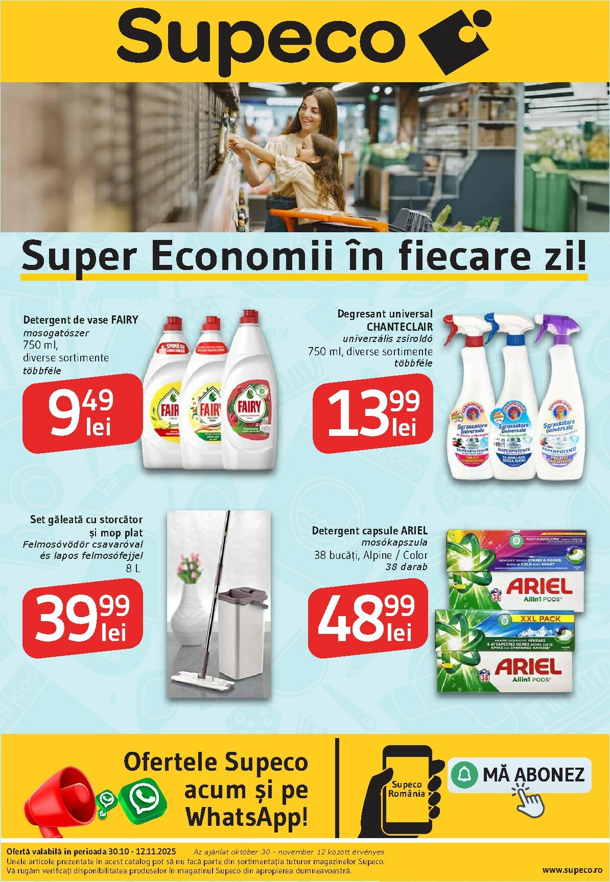 Catalog Supeco - Curatenie Bilingv online – oferte valabile din 30.10.