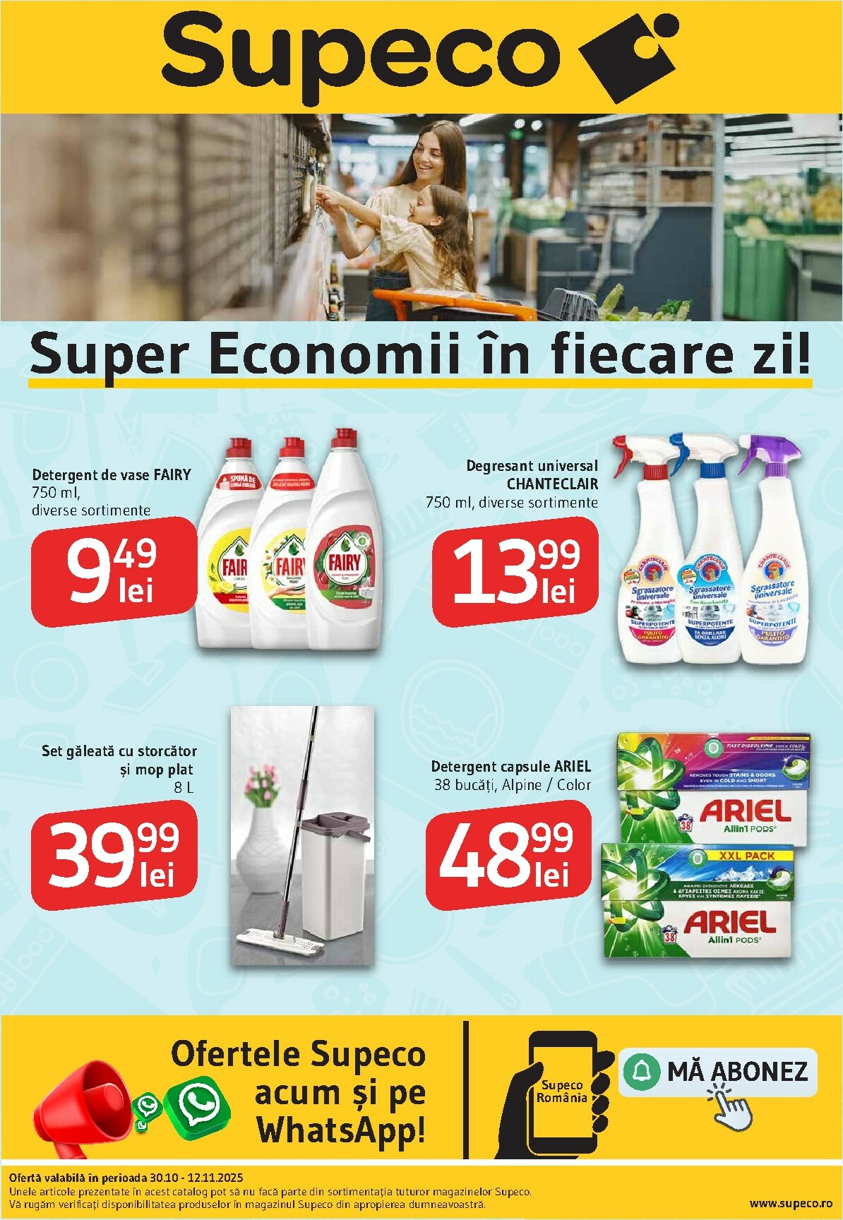 Catalog Supeco - Curatenie online – oferte valabile din 30.10.