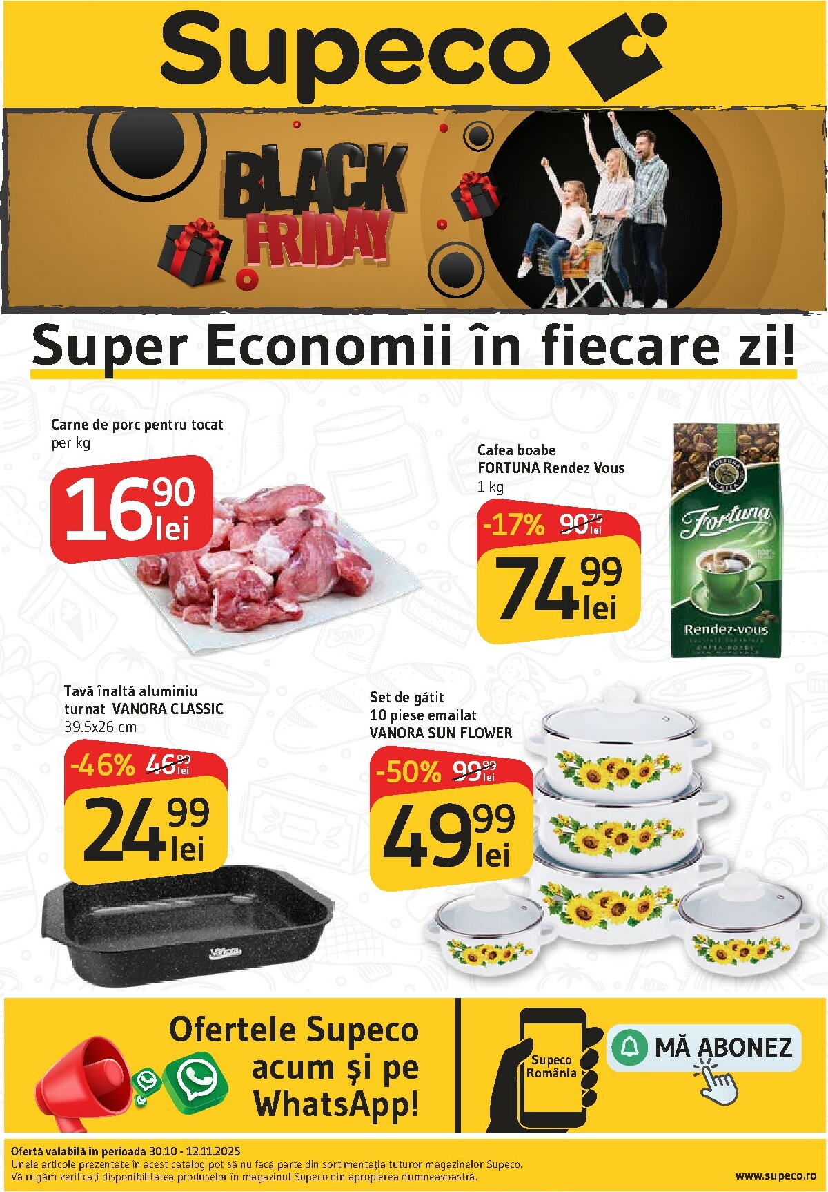 Catalog Supeco online – oferte valabile din 30.10.