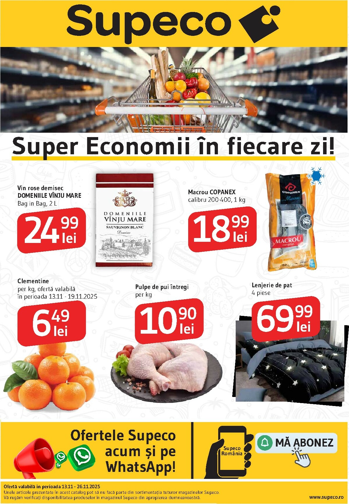 Catalog Supeco online – oferte valabile din 13.11.