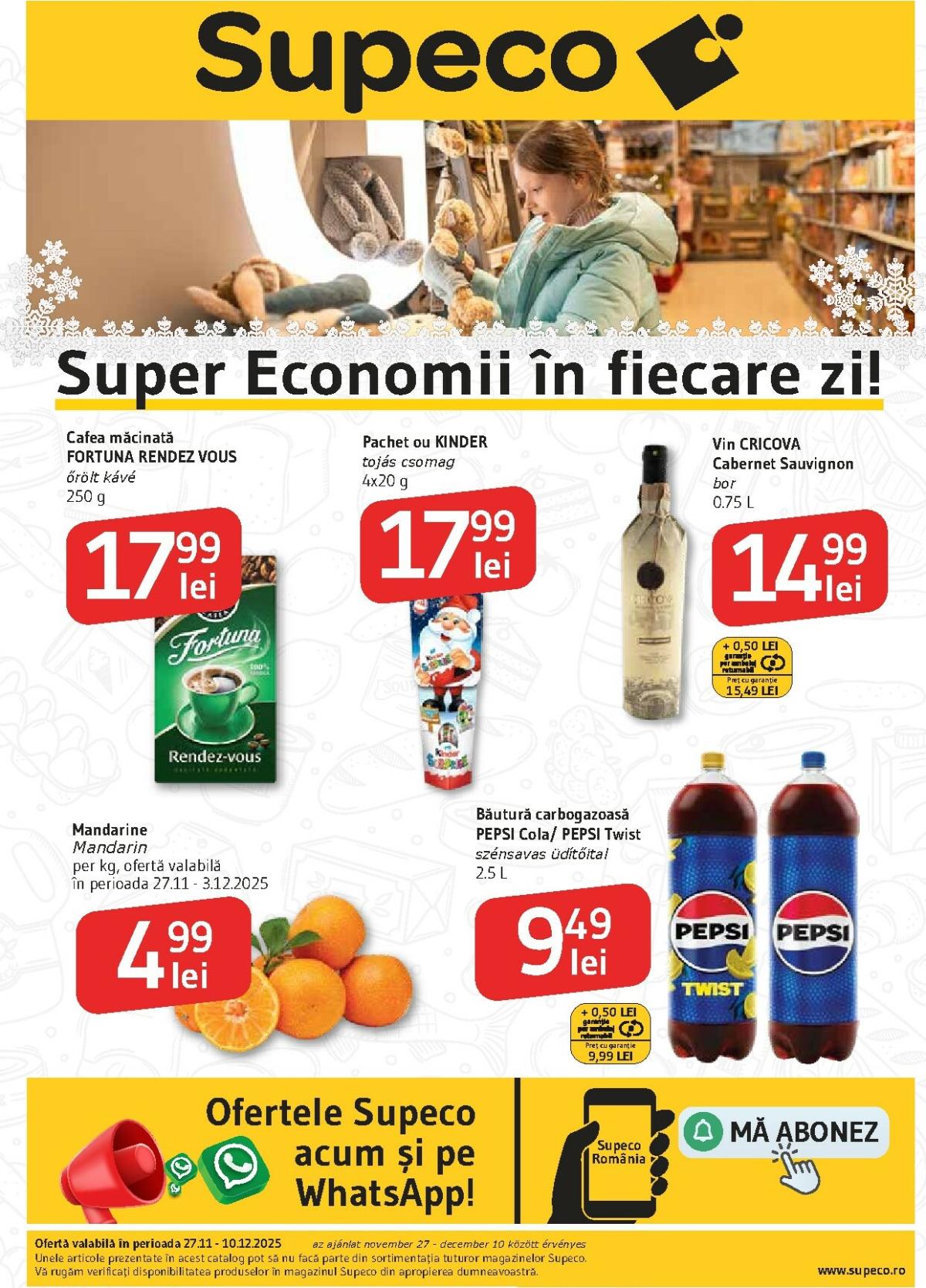 Catalog Supeco - Bilingv online – oferte valabile din 27.11.