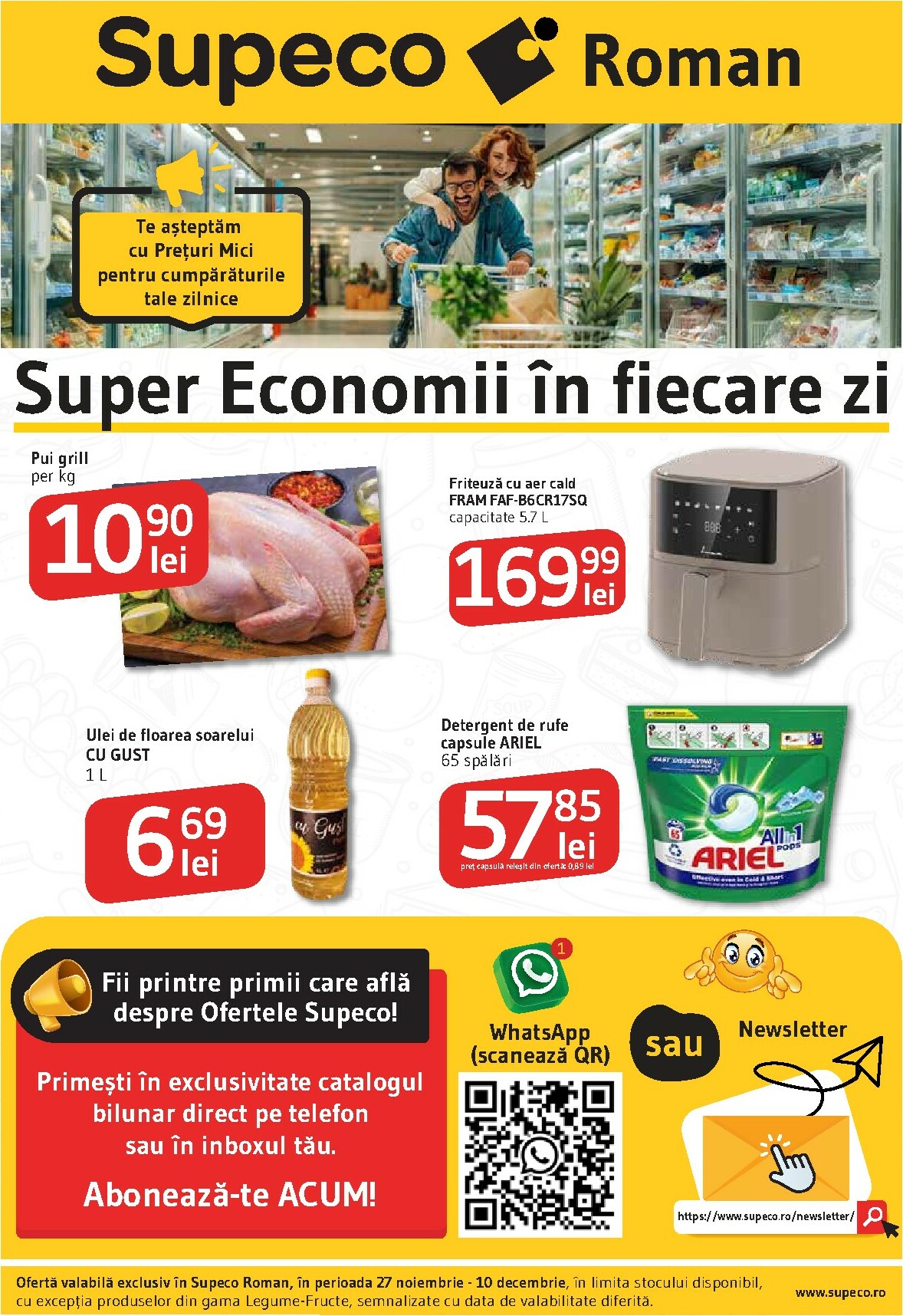 Catalog Supeco - Roman online – oferte valabile din 27.11.