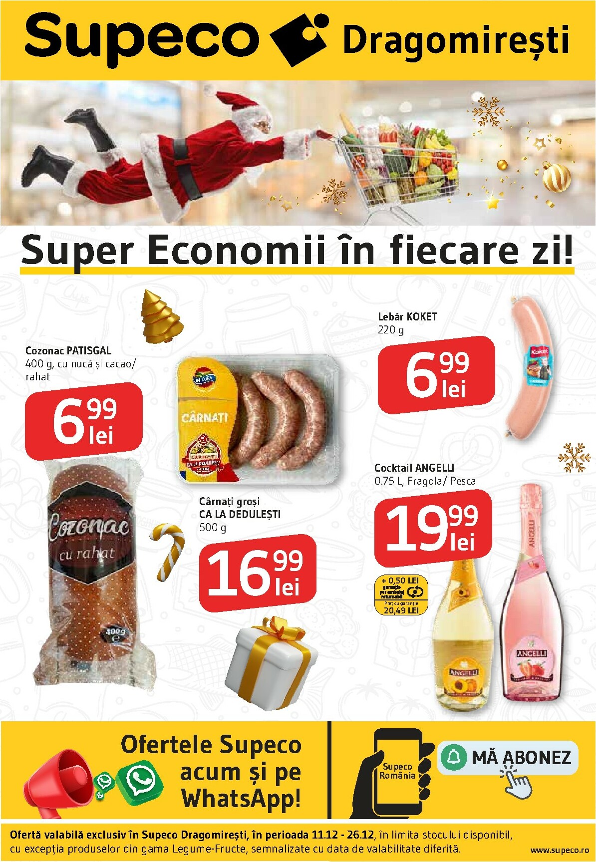 Catalog Supeco - Catalog special Dragomiresti online – oferte valabile din 11.12.