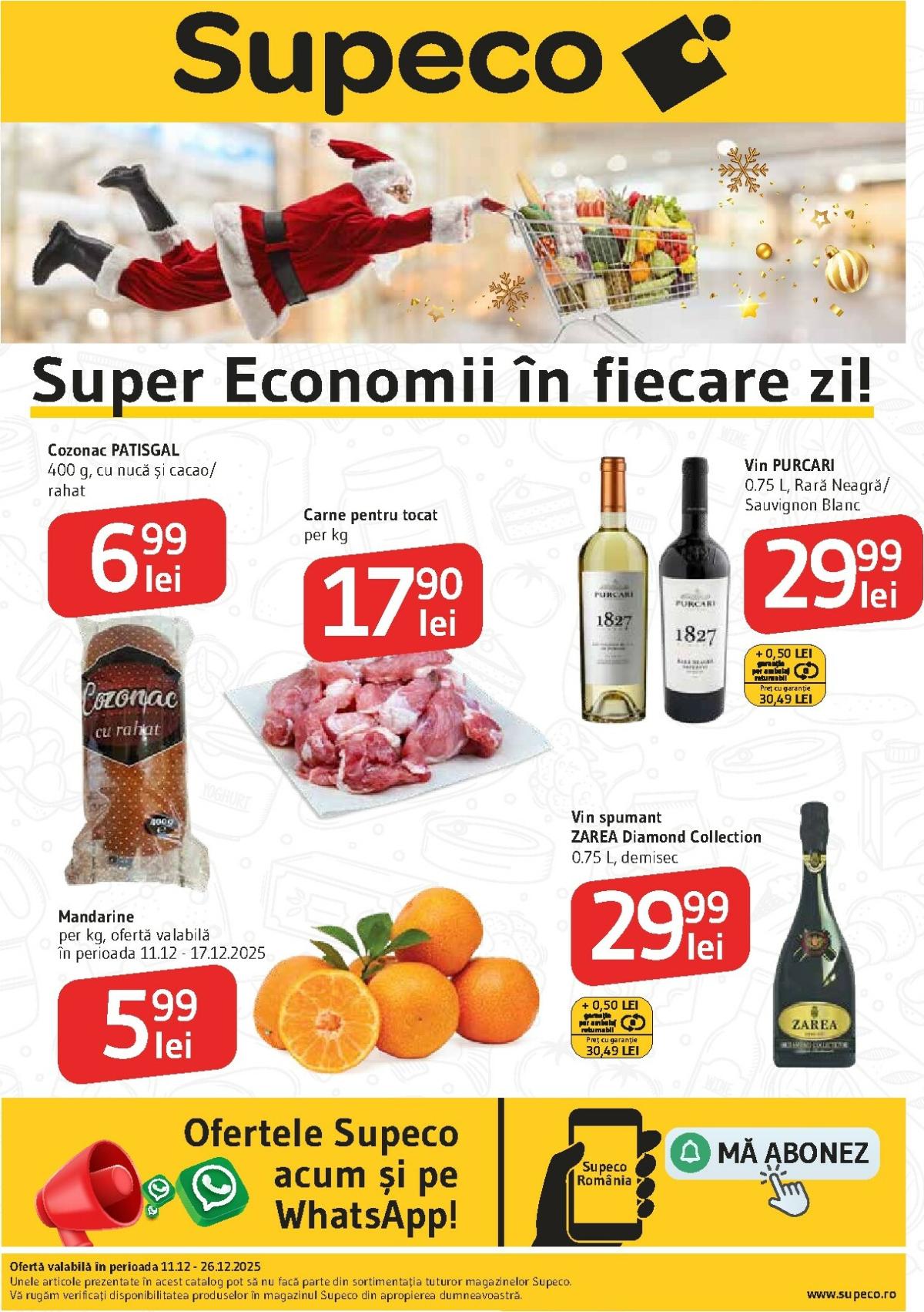 Catalog Supeco online – oferte valabile din 11.12.