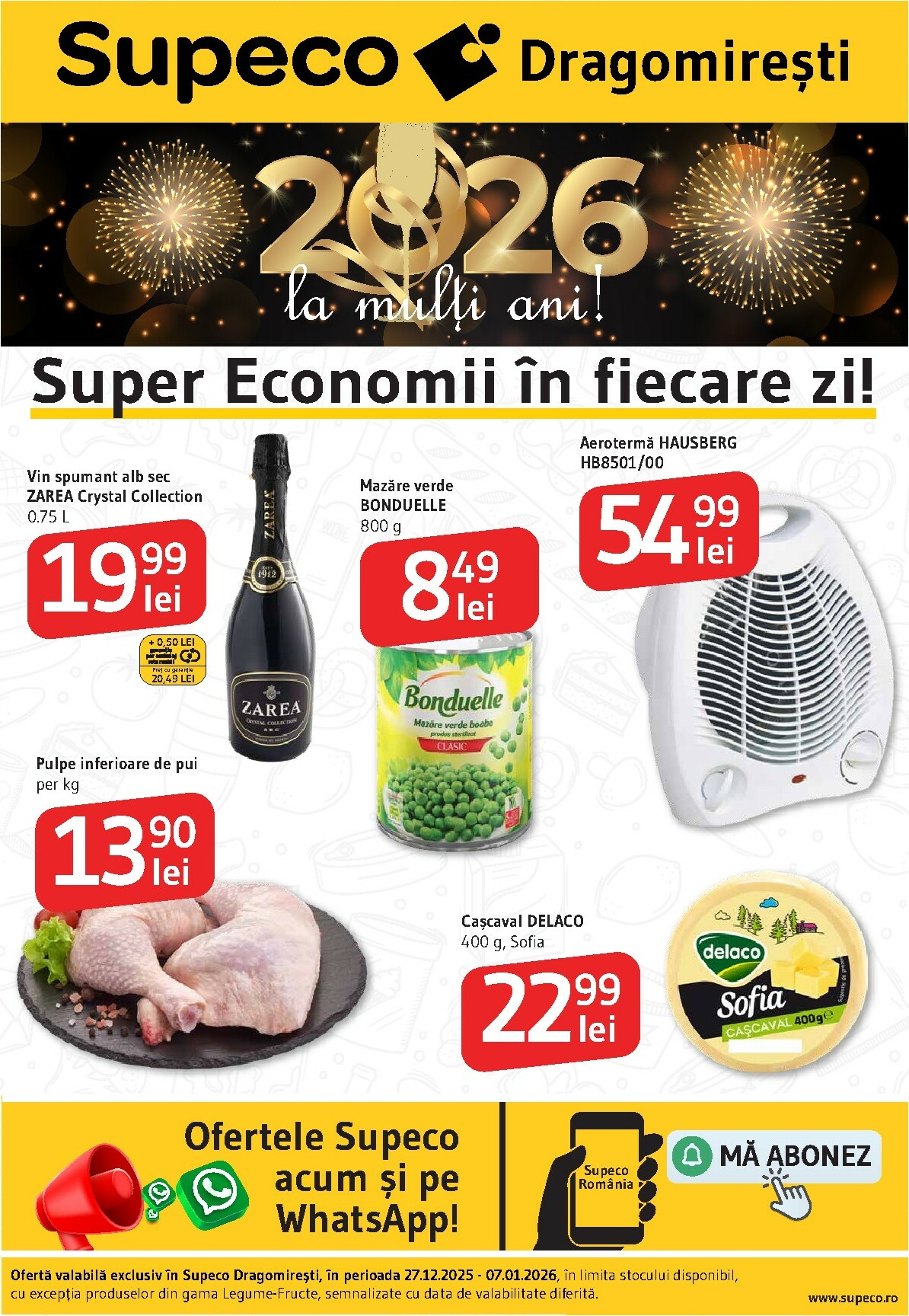 Catalog Supeco - Catalog Dragomiresti-Vale online – oferte valabile din 27.12.