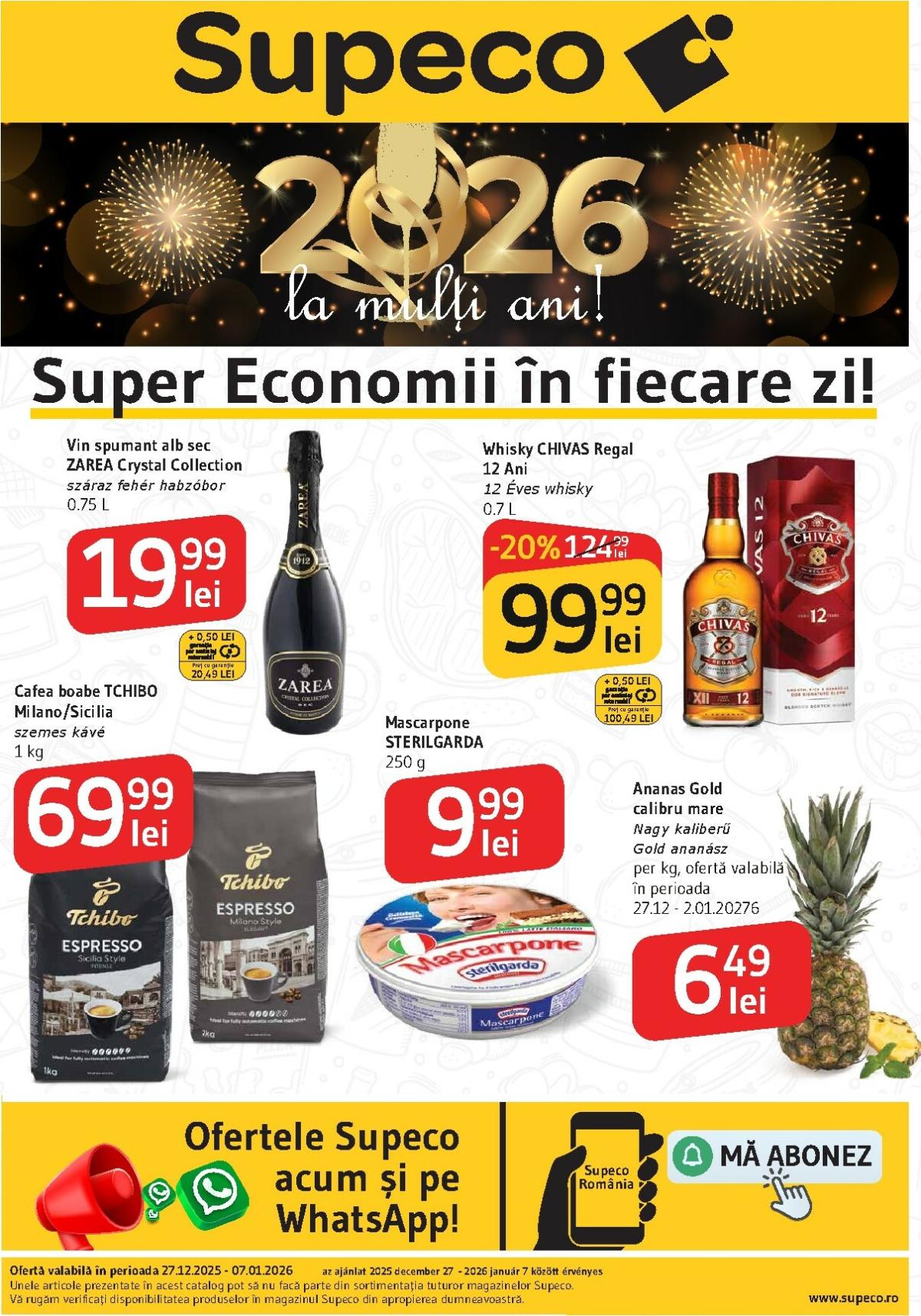 Catalog Supeco - Bilingv online – oferte valabile din 27.12.