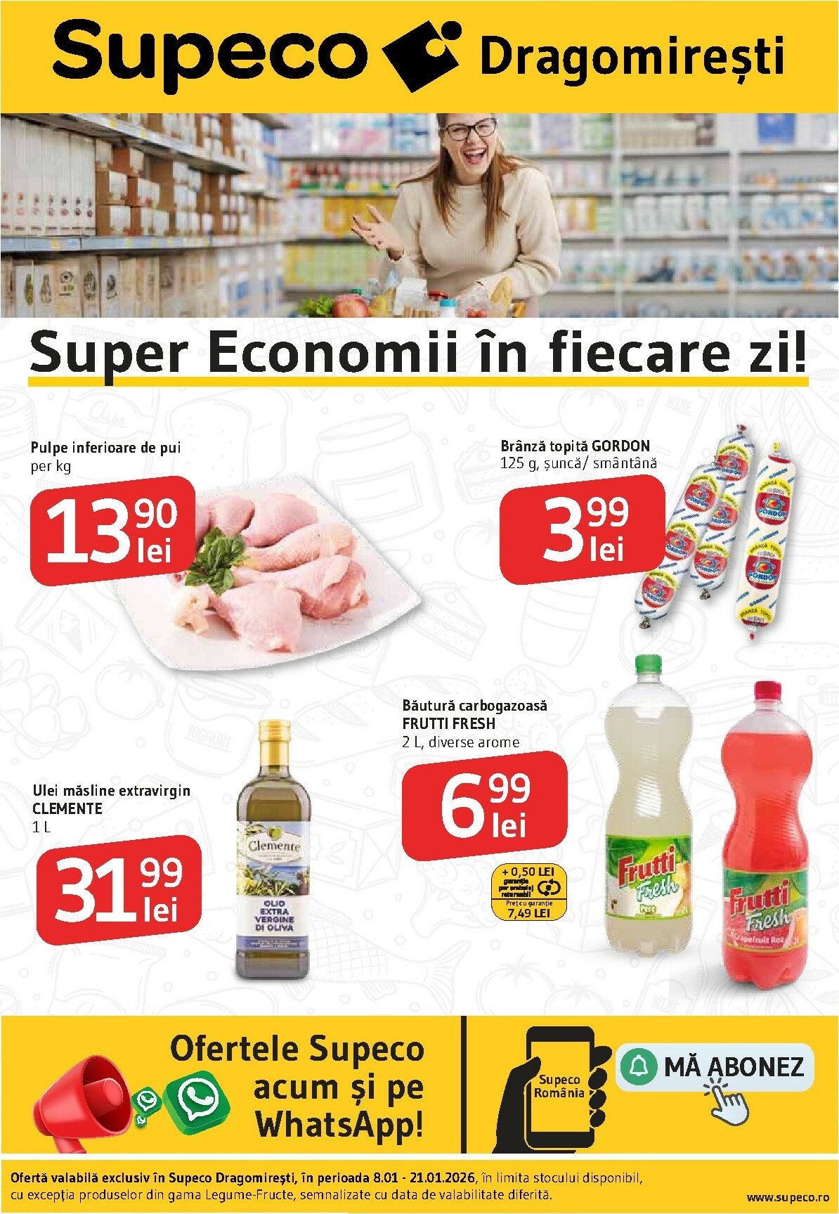 Catalog Supeco - Dragomiresti-Vale online – oferte valabile din 08.01.