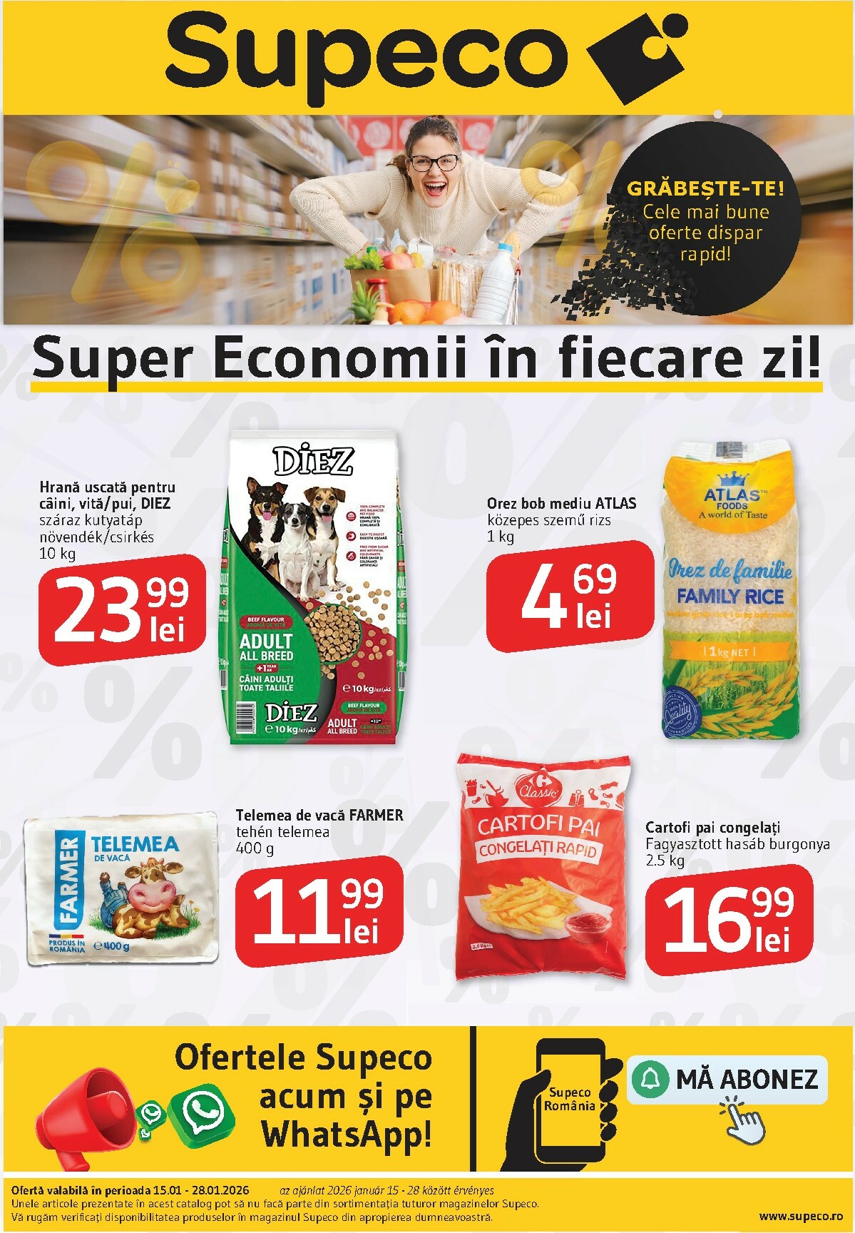 Catalog Supeco - Catalog Prim Pret Bilingv online – oferte valabile din 15.01.