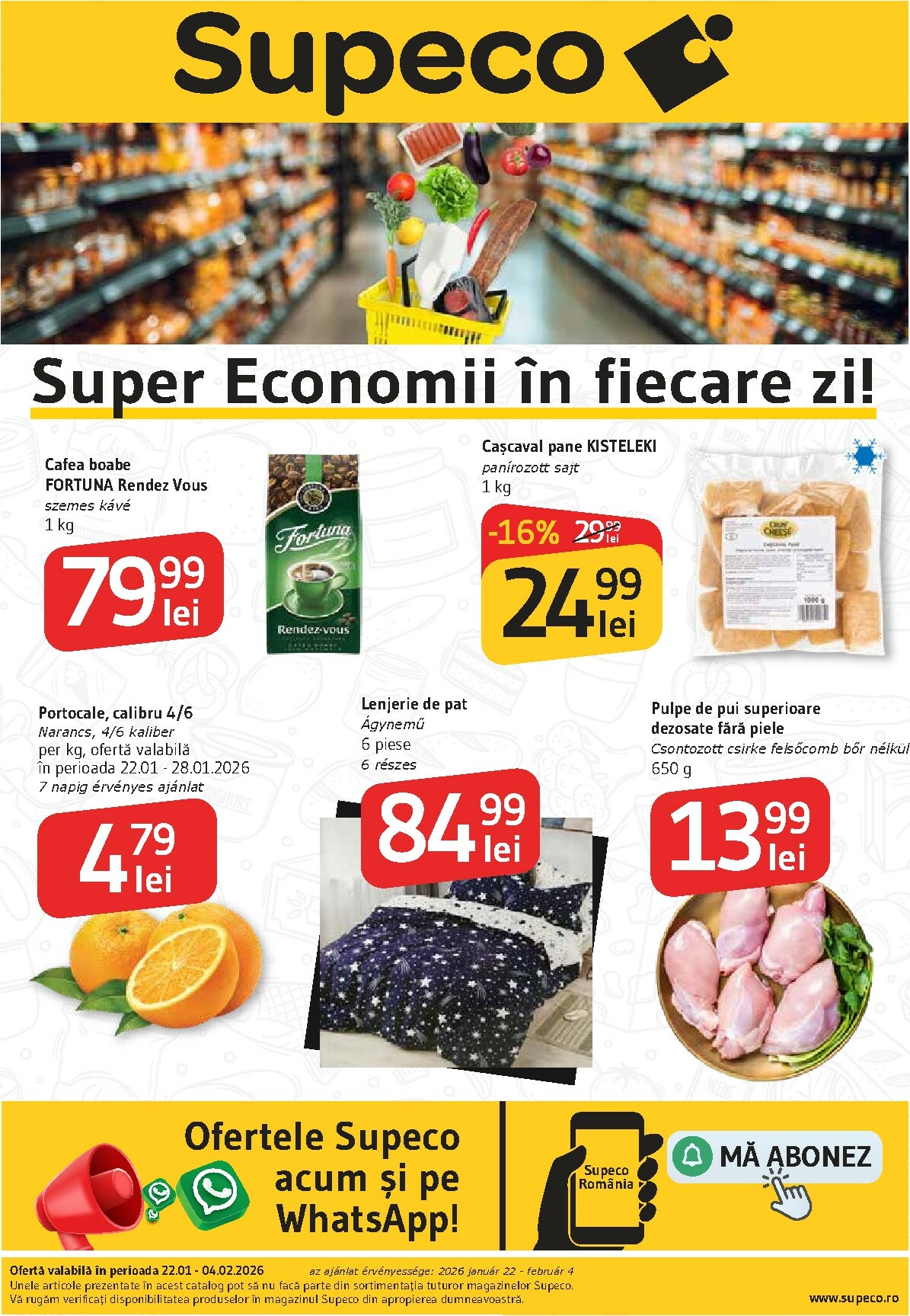 Catalog Supeco - Bilingv online – oferte valabile din 22.01.