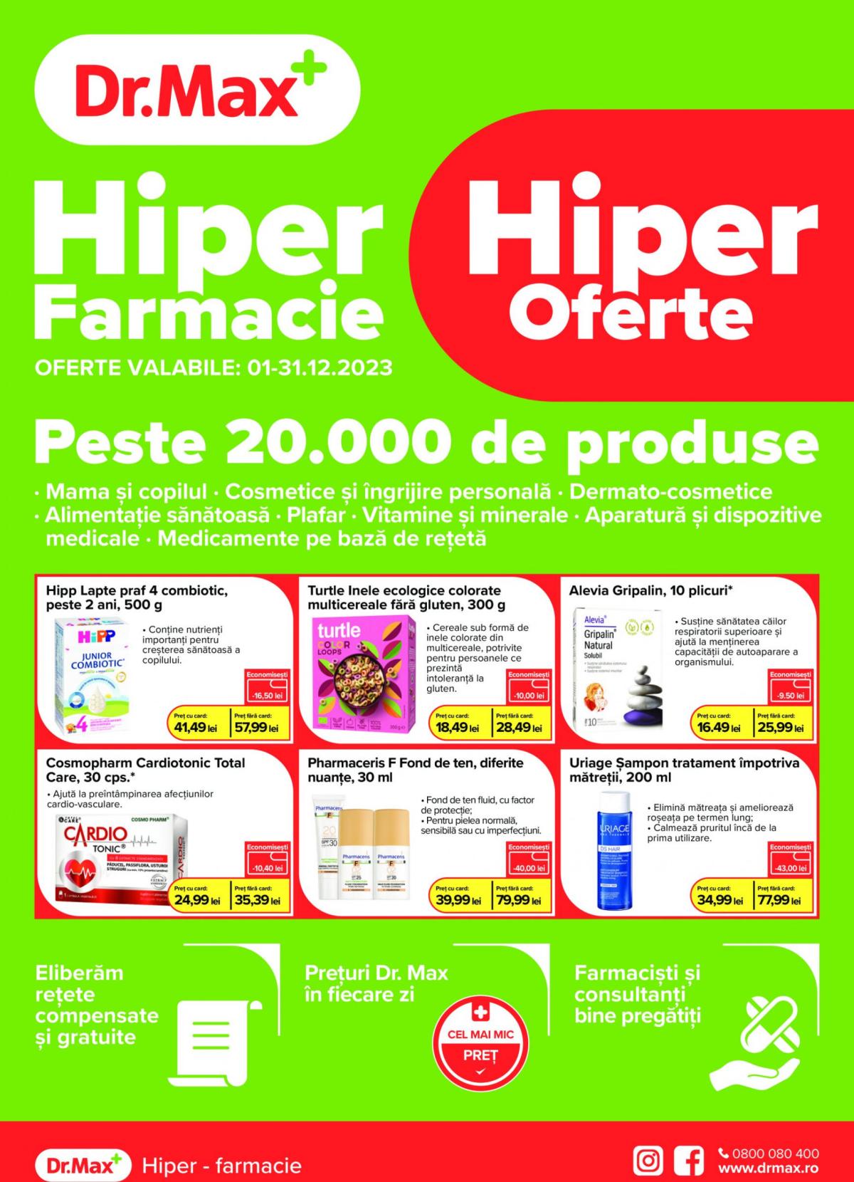 Sensiblu - Dr. Max Hiper Farmacie valabil de 08.12.2023