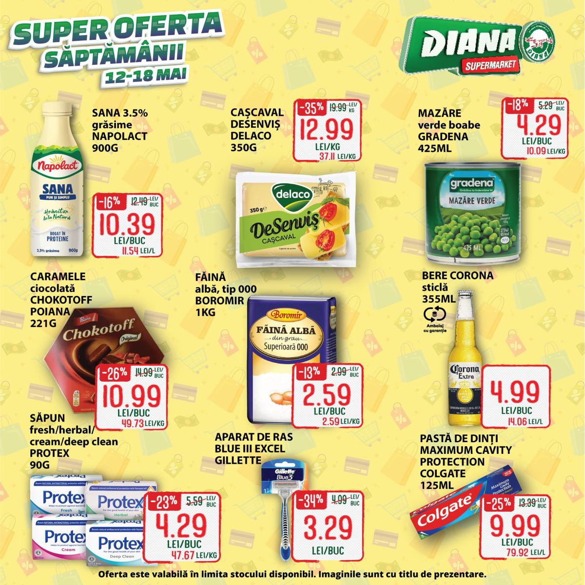 Catalog Diana - Oferta săptămânală valabil din 12.05. - 18.05.