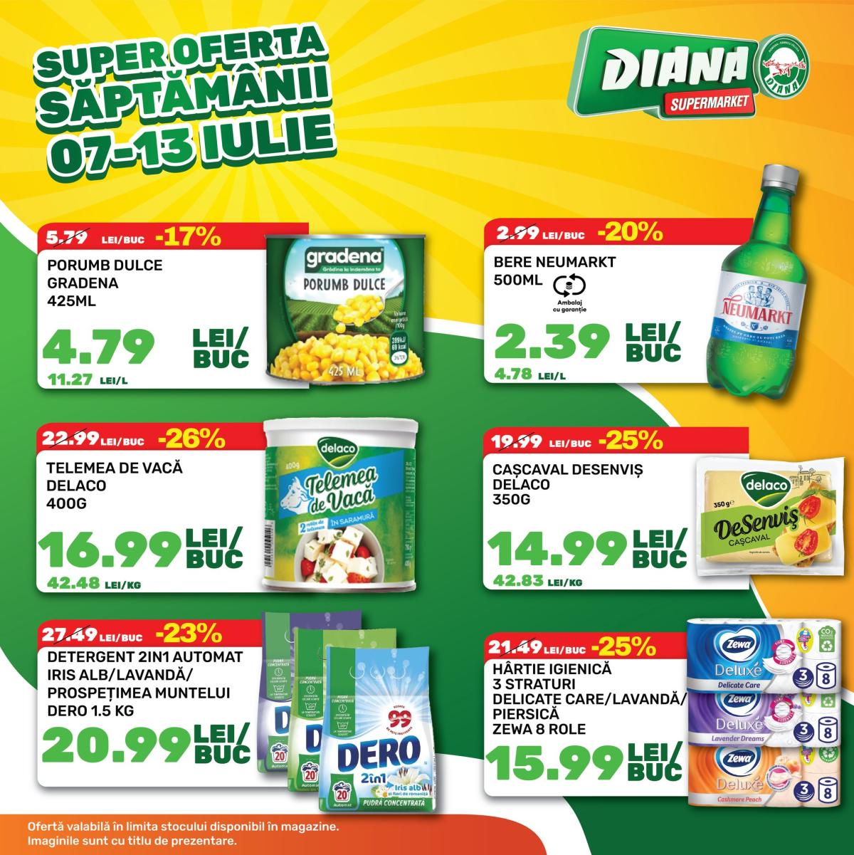 Catalog Diana valabil din 07.07. până pe 13.07.