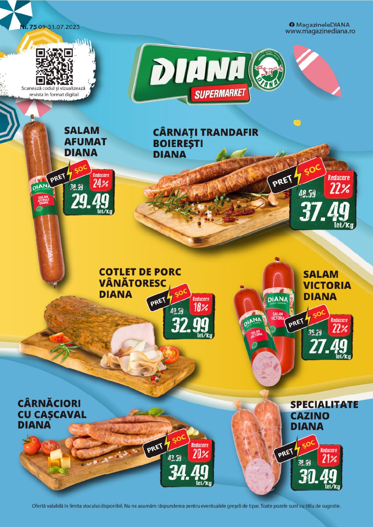 Catalog Revista DIANA valabil din 09.07. până pe 31.07.