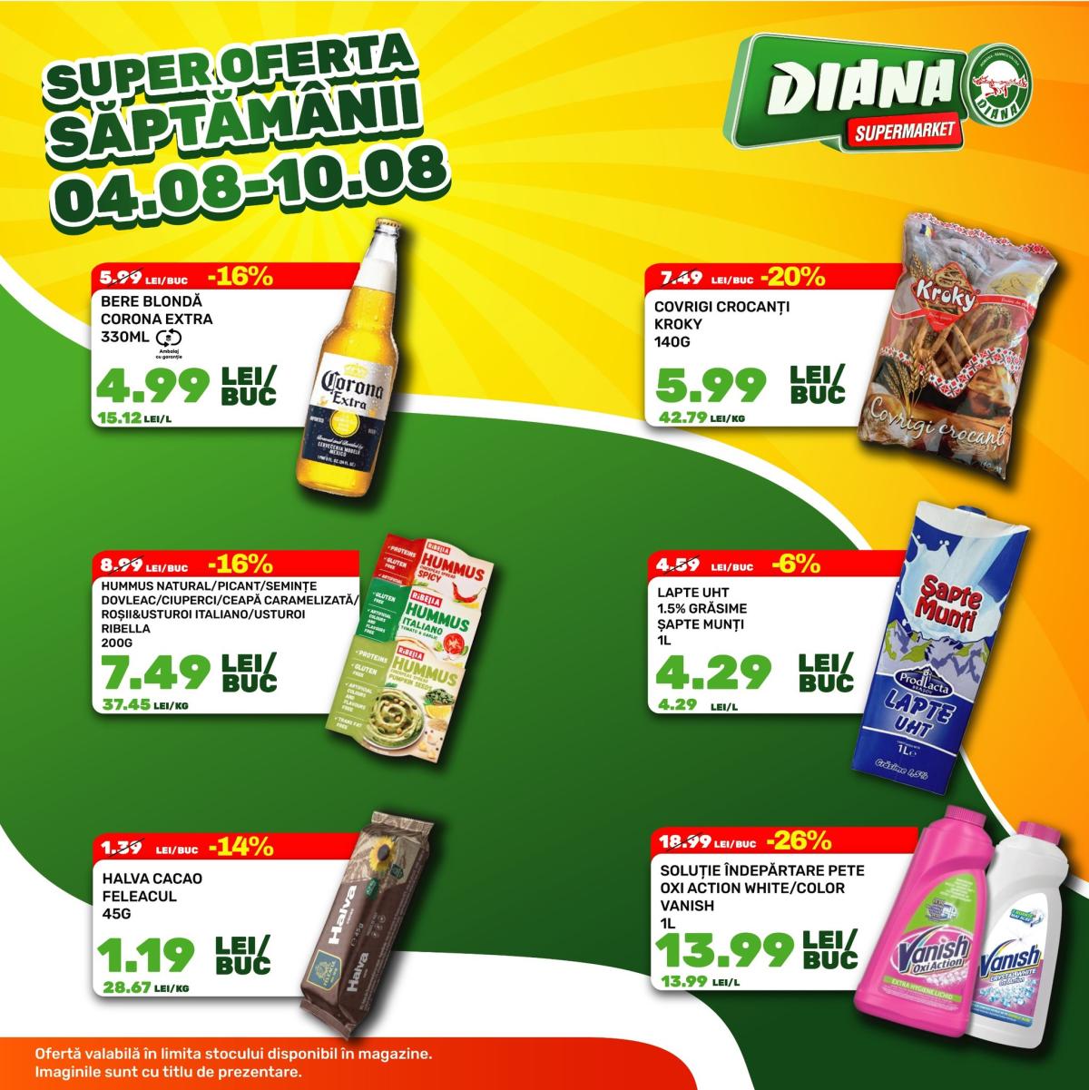 Catalog Diana valabil din 04.08. până pe 10.08.