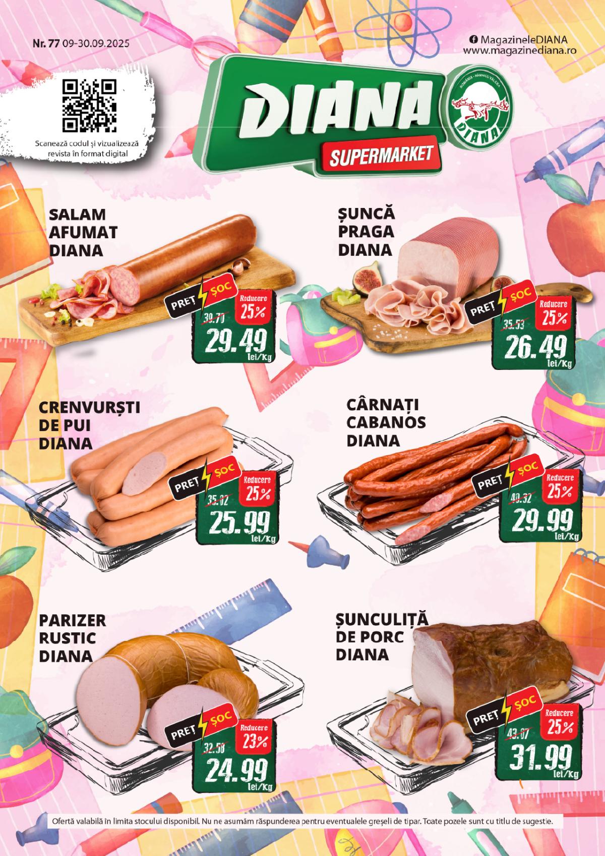 Catalog DIANA online – oferte valabile din 09.09.