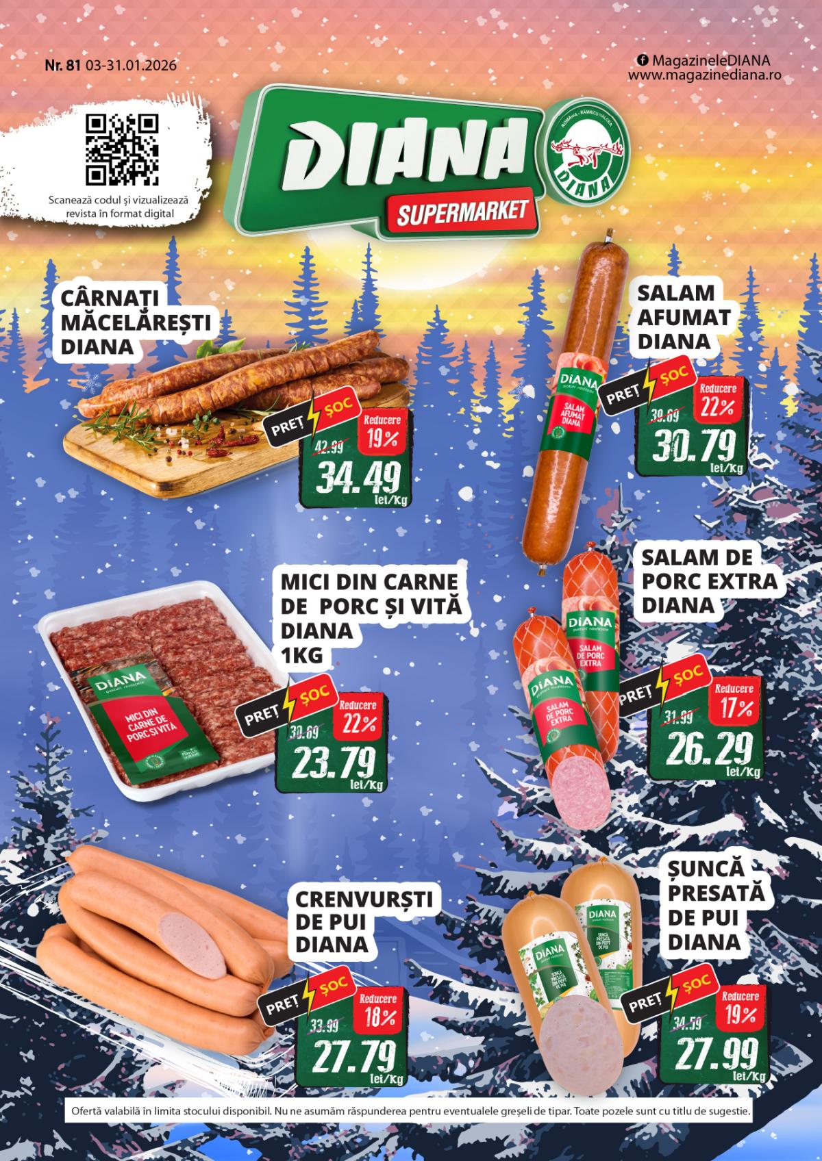 Catalog DIana online – oferte valabile din 03.01.