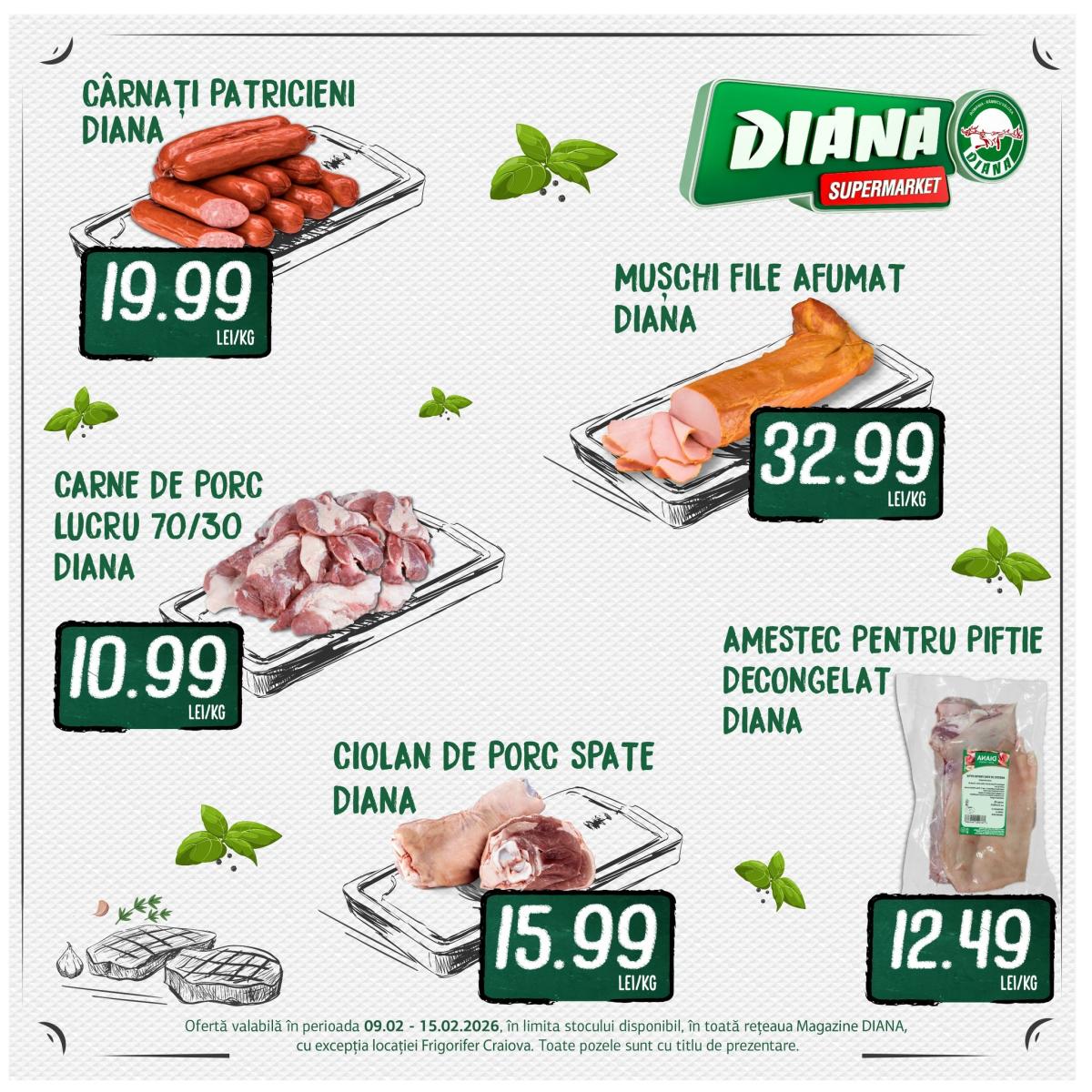 Catalog Diana - Salam Afumat online – oferte valabile din 09.02.2026
