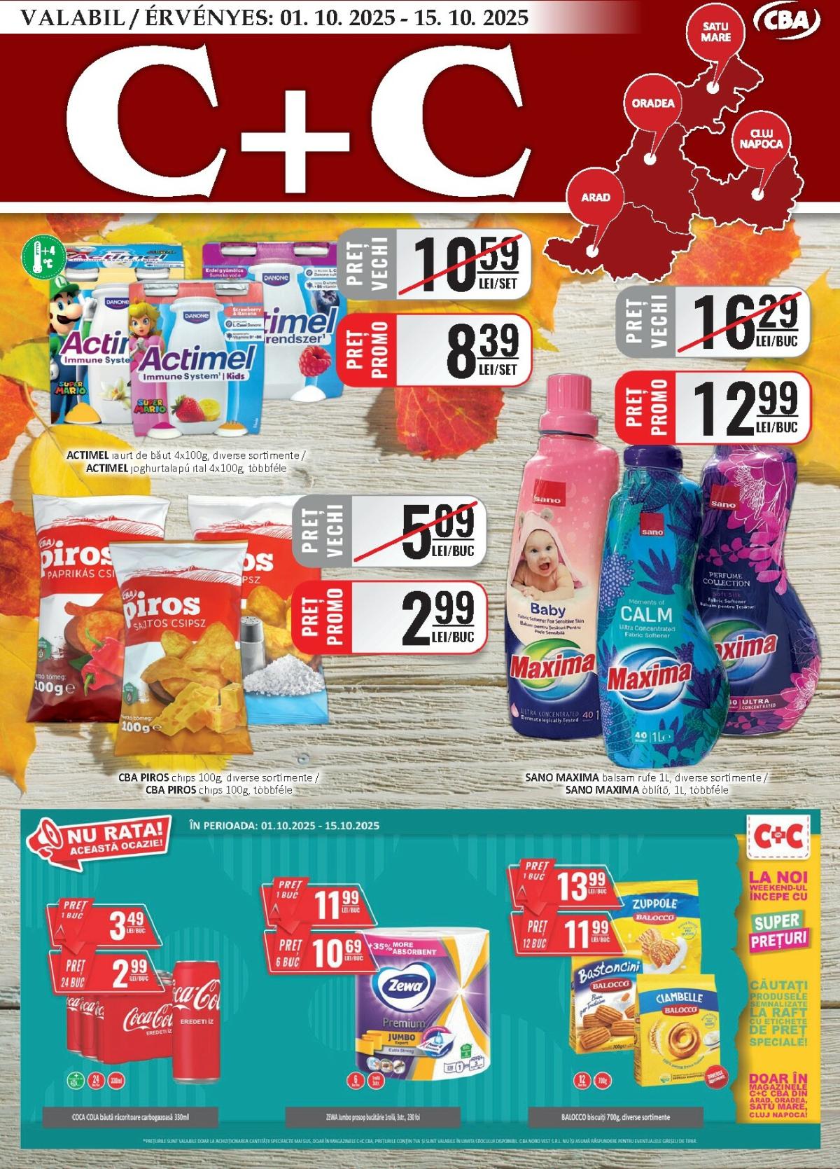 Catalog CBA online – oferte valabile din 01.10.