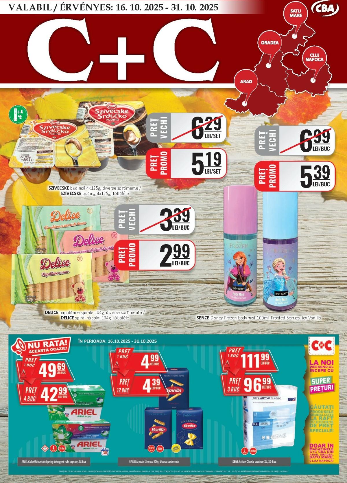 Catalog CBA online – oferte valabile din 16.10.