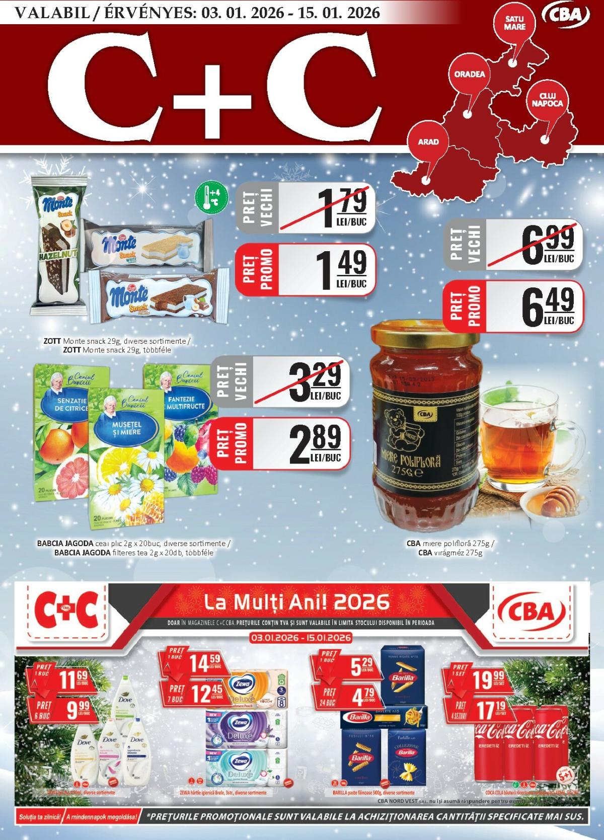 Catalog CBA online – oferte valabile din 03.01.