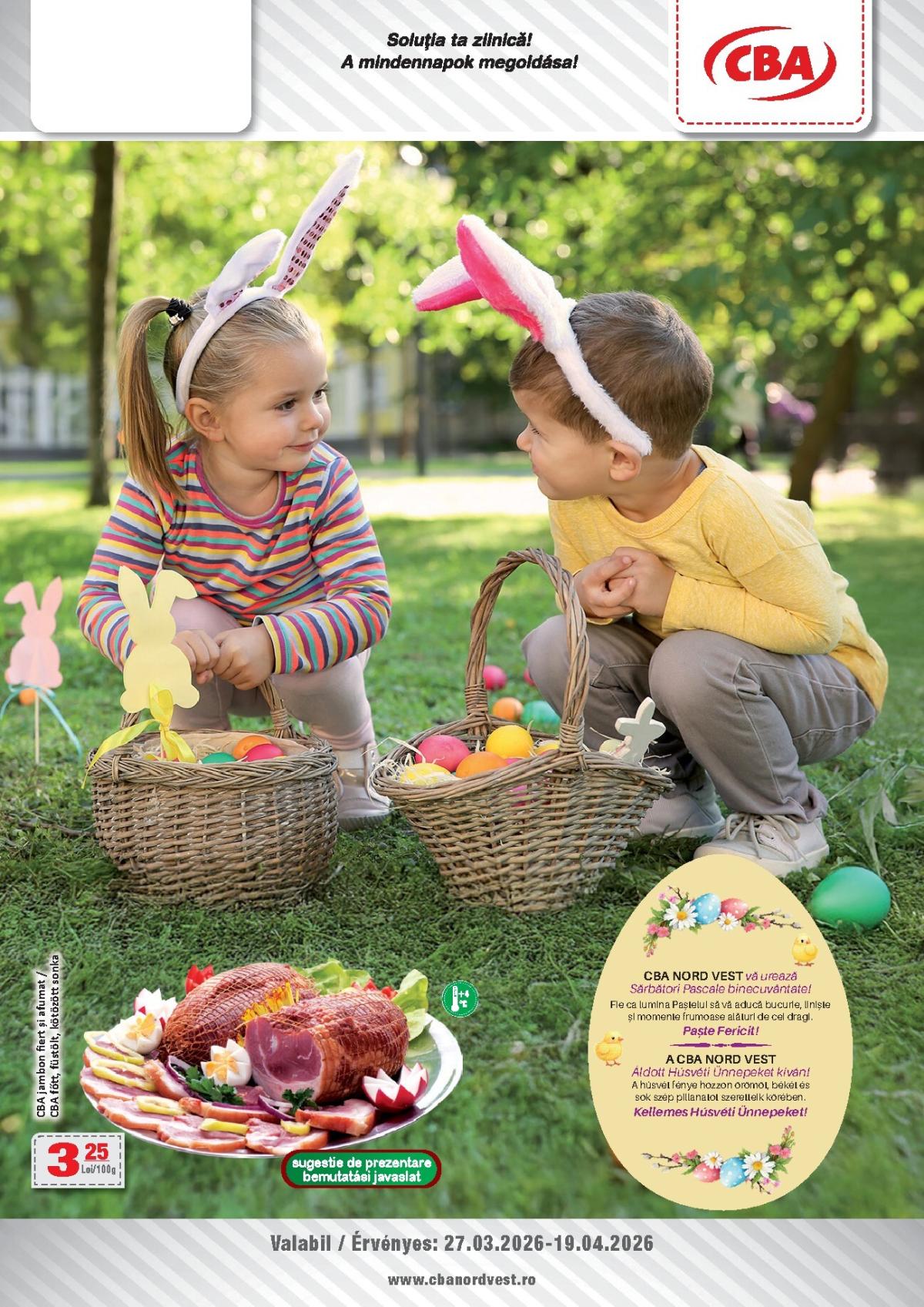 Catalog CBA online – oferte valabile din 27.03.2026