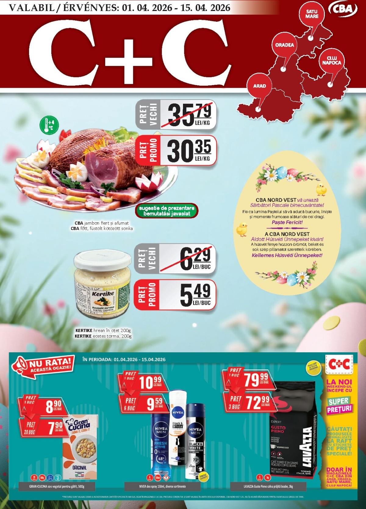 Catalog CBA online – oferte valabile din 01.04.2026