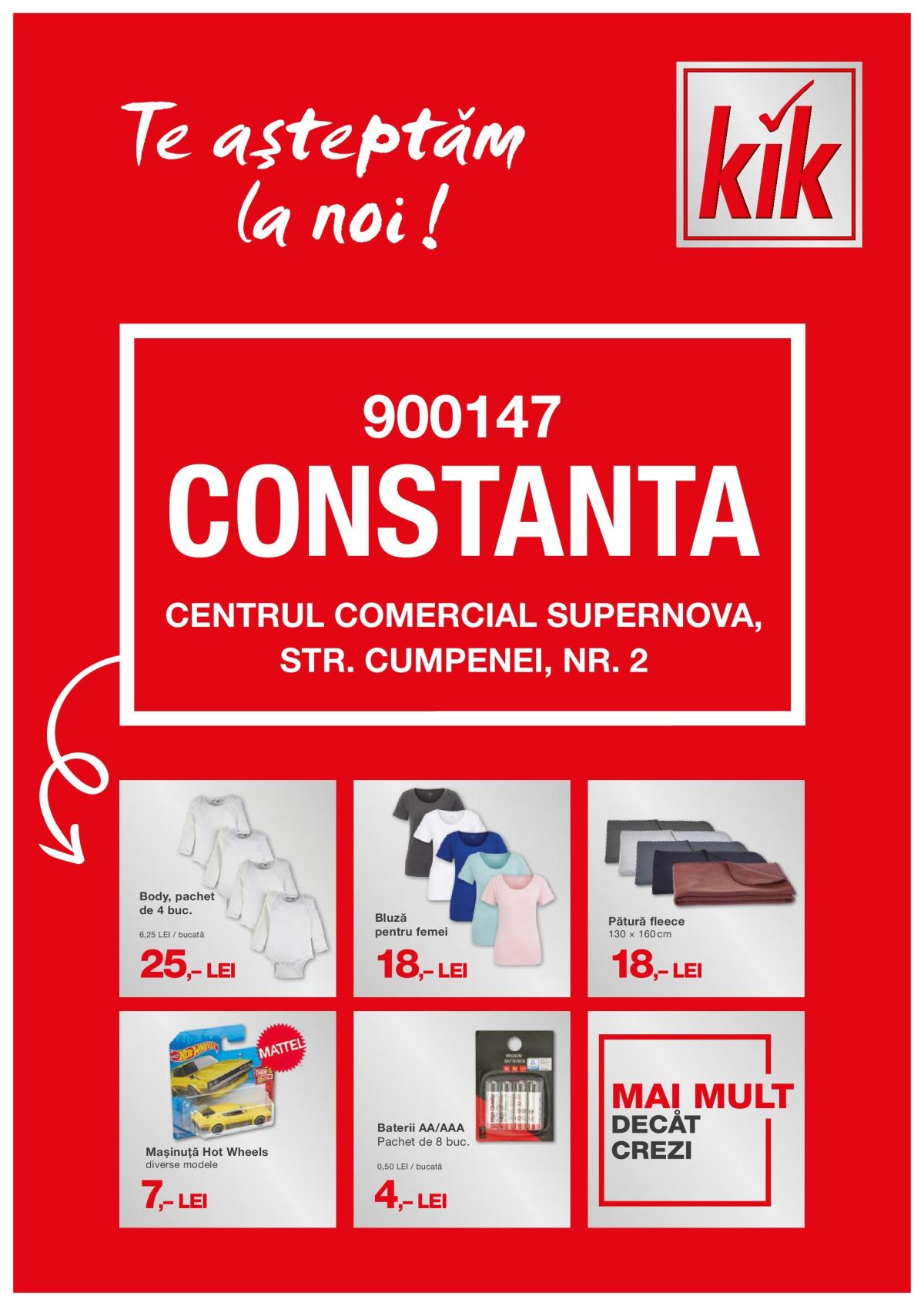 Catalog KiK - Constanta valabil din 18.12. - 23.12.