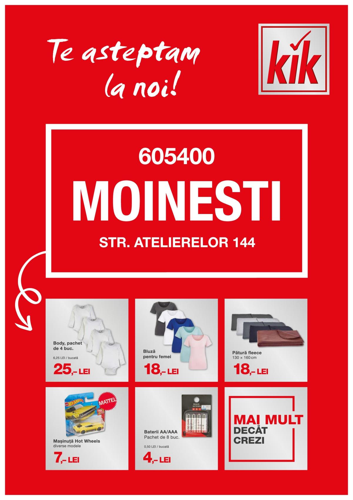 Catalog KiK - Moinesti valabil din 08.01. - 13.01.