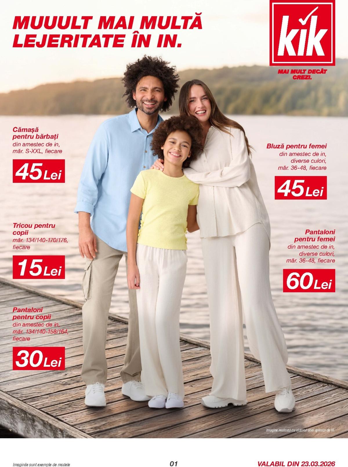 Catalog KiK online – oferte valabile din 23.03.2026