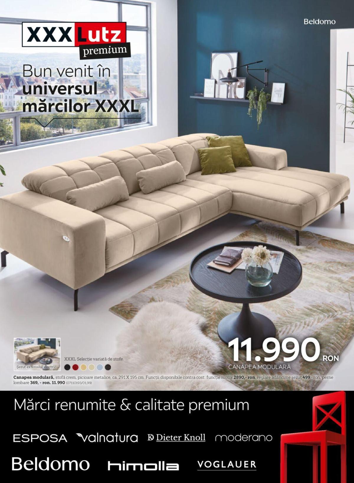 XXXLutz catalog - Mărci Premium 01.04.2024 - 31.12.2024