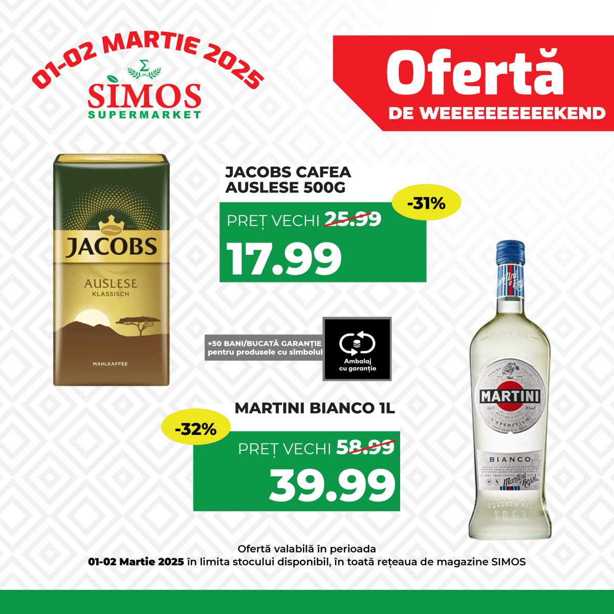 Catalog Simos - Weekend valabil din 01.03. - 02.03.