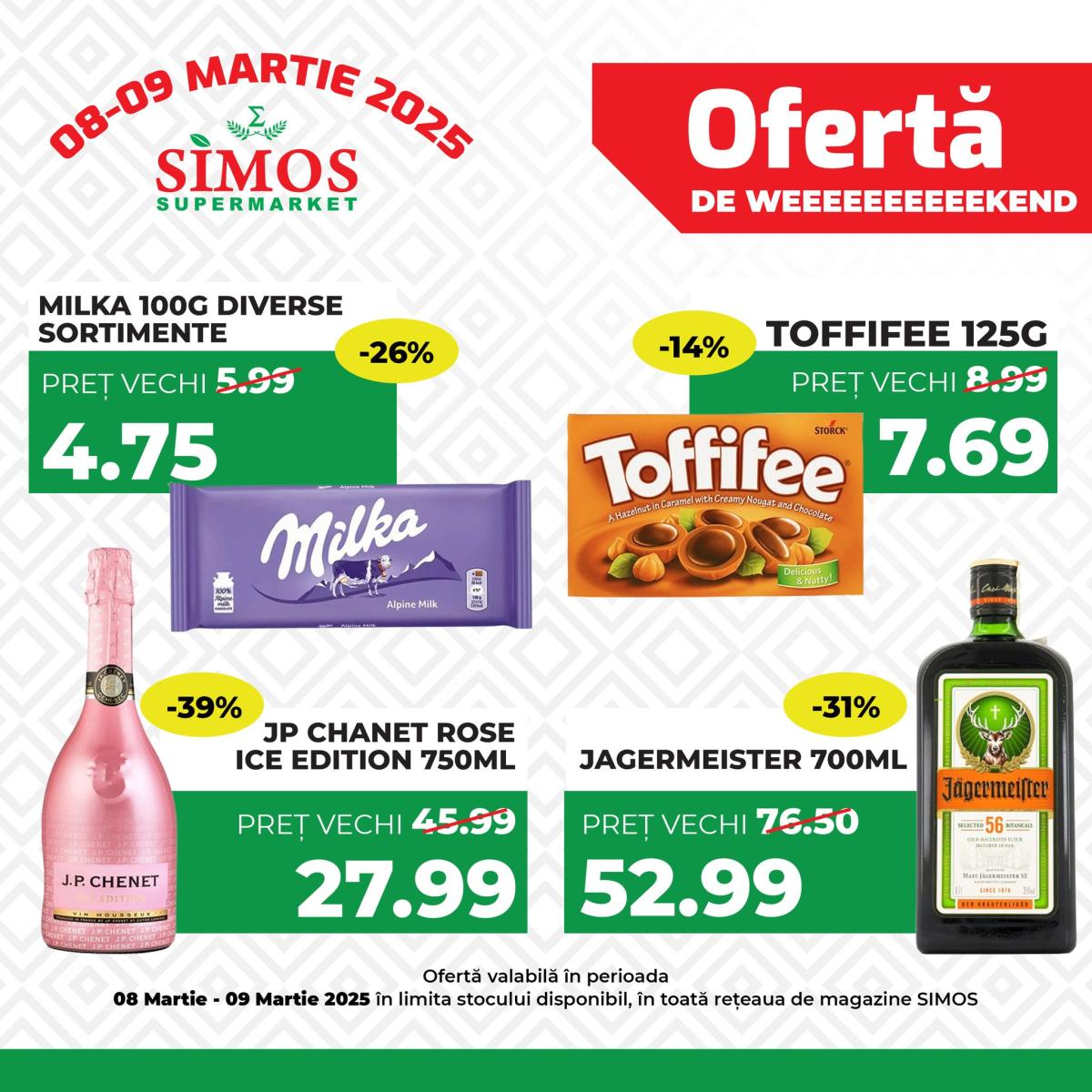 Catalog Simos - Weekend valabil din 08.03. - 09.03.