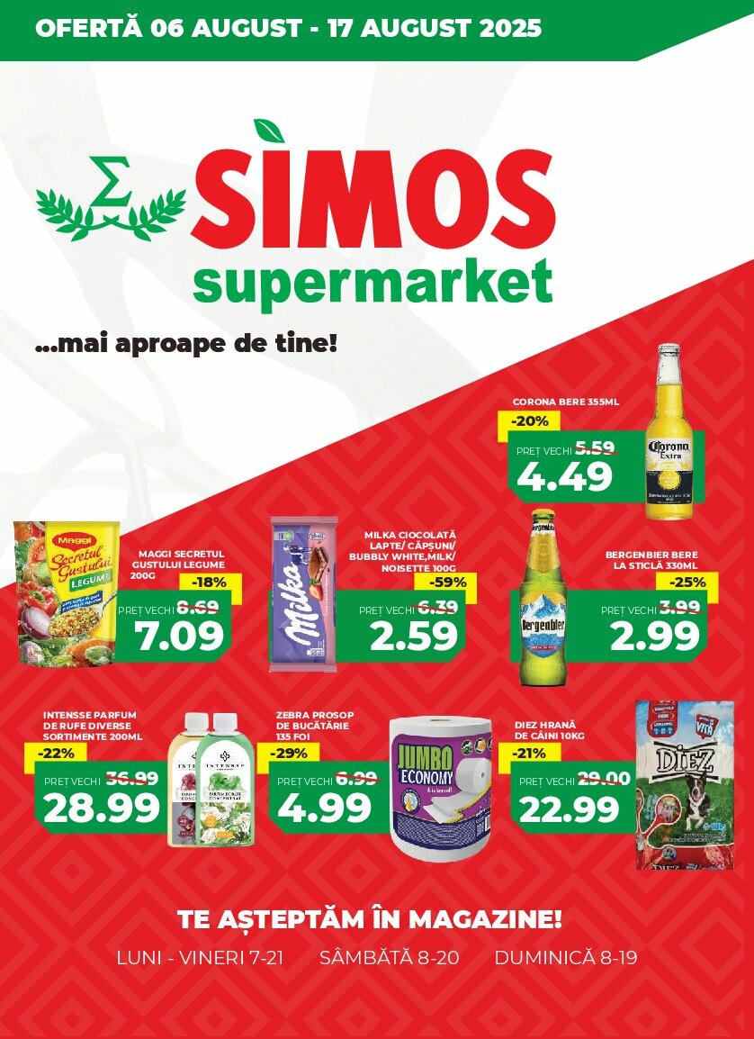 Catalog Simos valabil din 06.08. până pe 17.08.
