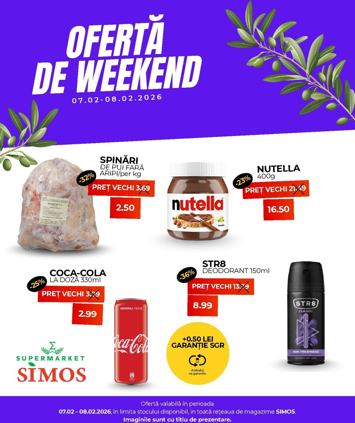 Catalog Simos - Weekend online – oferte valabile din 07.02.2026