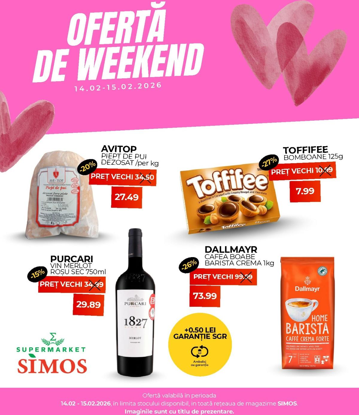 Catalog Simos - Weekend online – oferte valabile din 14.02.2026