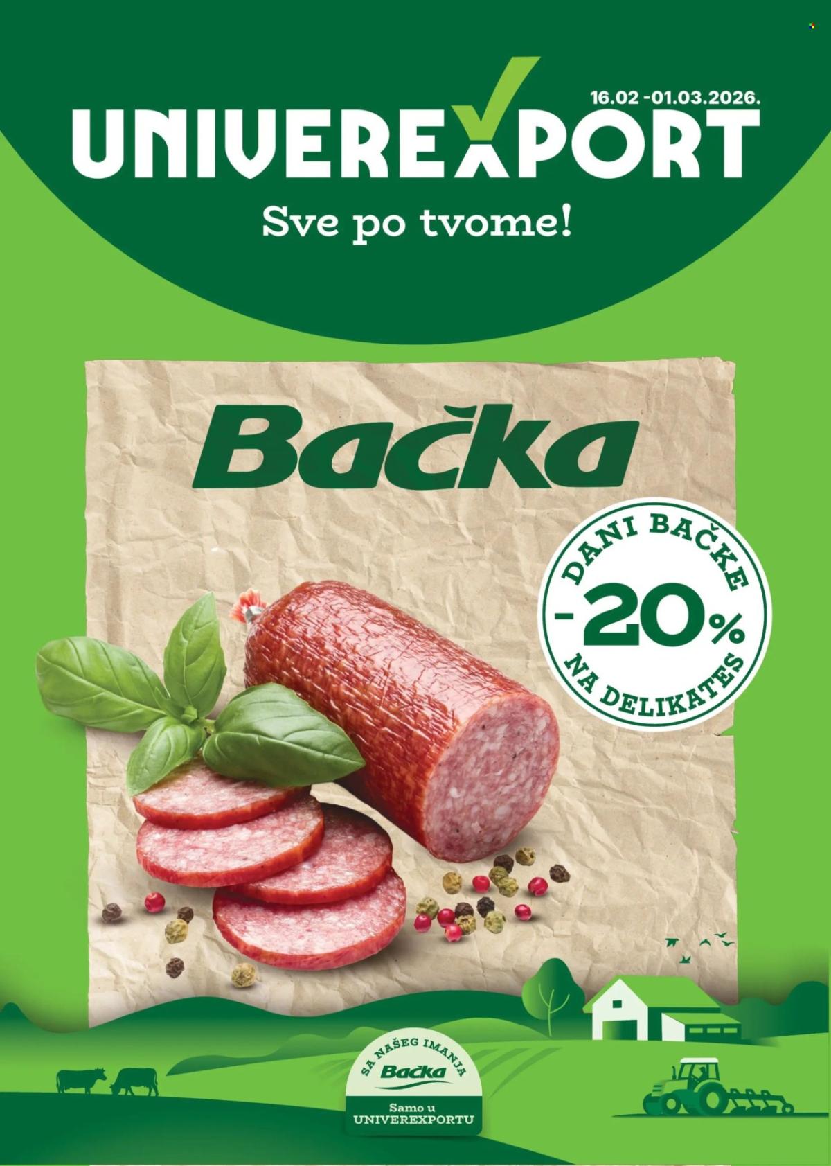 Univerexport katalog - 16.02.-01.03.2026