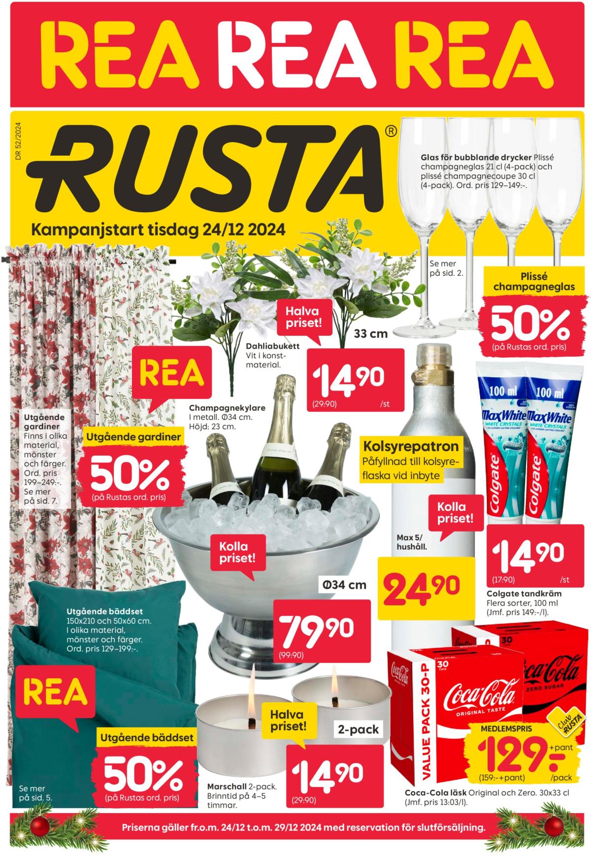 Rusta-reklambladet giltigt från 24/12 - 29/12