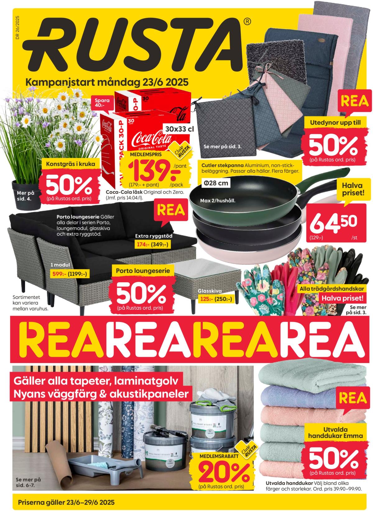 Rusta-reklambladet giltigt från 23/06 - 29/06