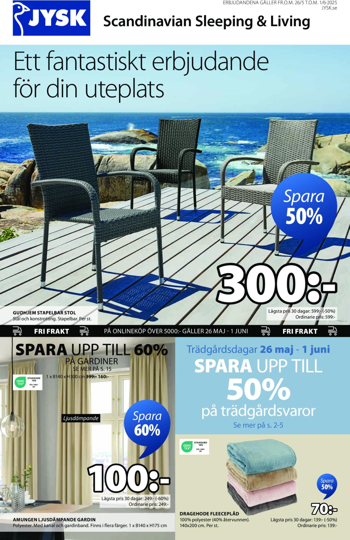 JYSK-reklambladet giltigt från 26/05 - 01/06