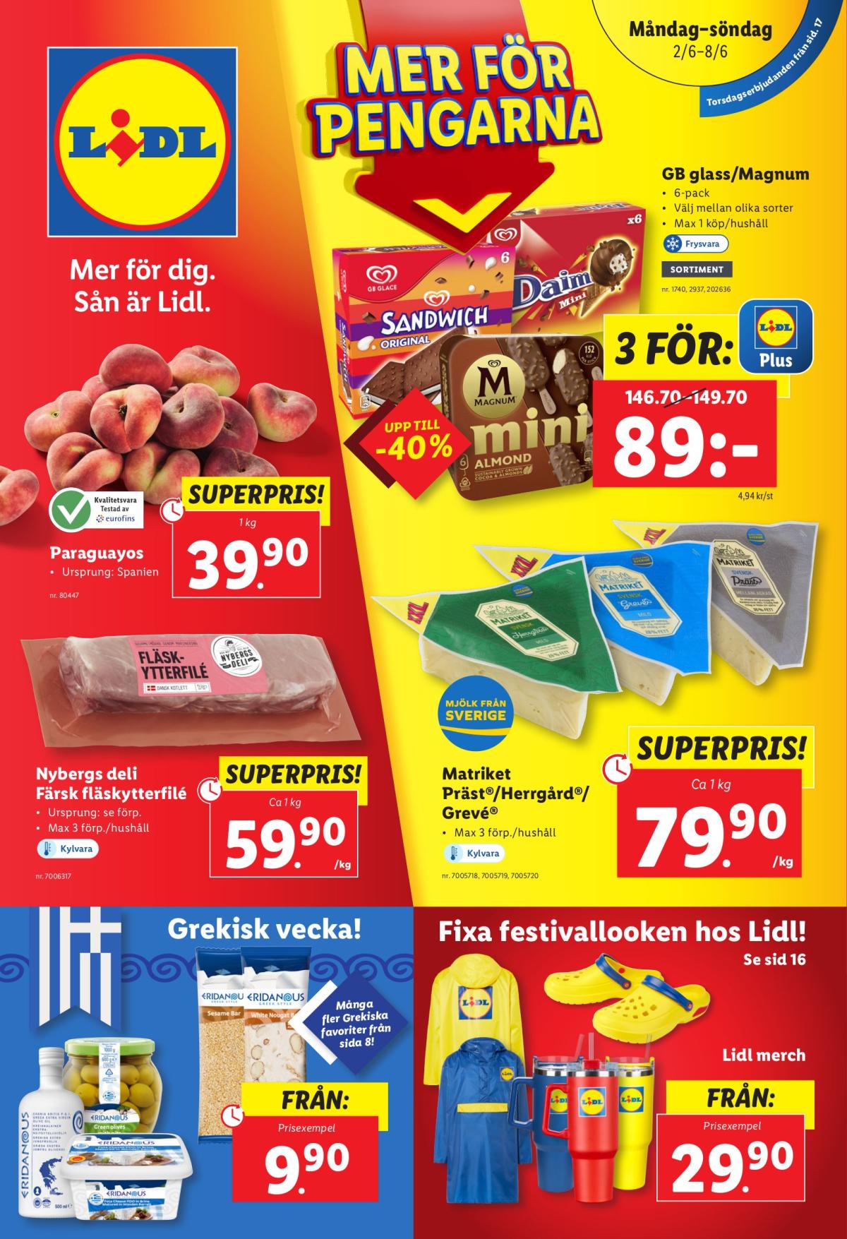 Lidl-reklambladet giltigt från 02/06 - 08/06