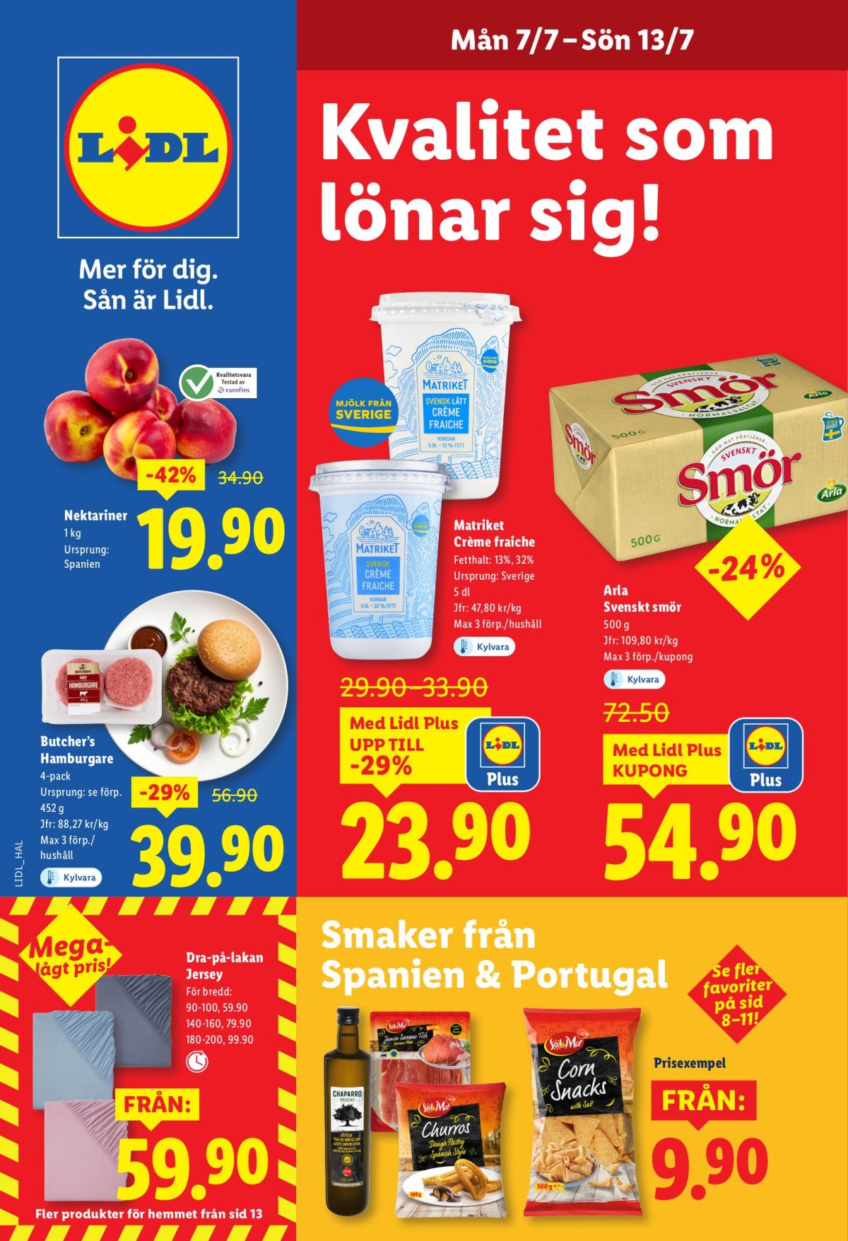 Lidl-reklambladet giltigt från 07/07 - 13/07