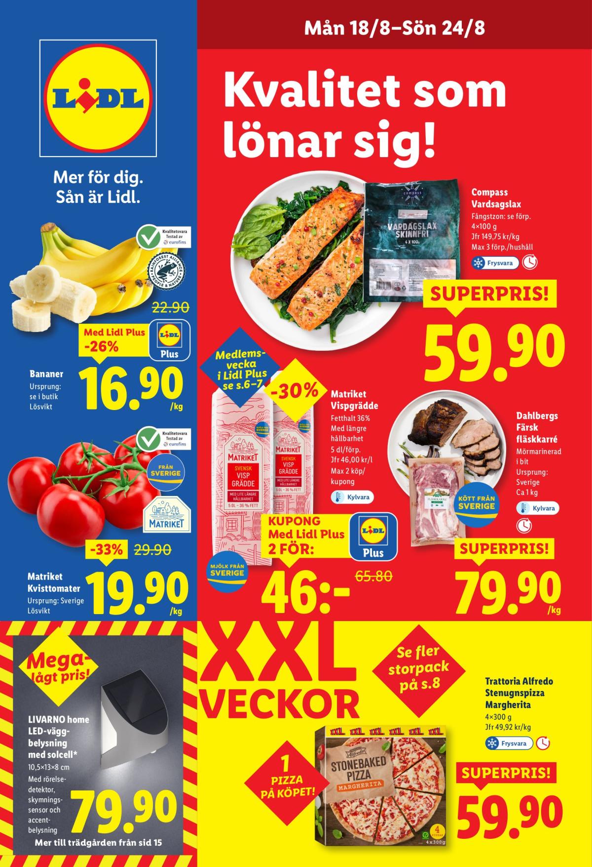 Lidl-reklambladet giltigt från 18/08 - 24/08