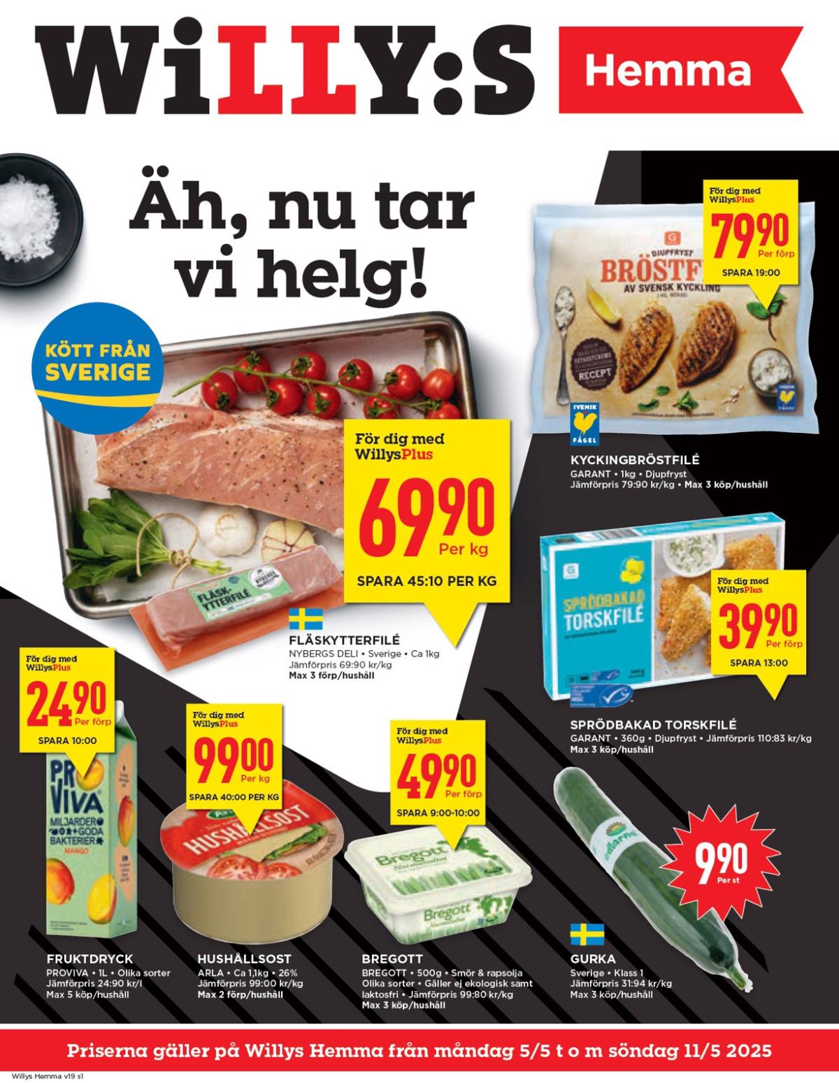 Willy's - Hemma-reklambladet giltigt från 05/05 - 11/05