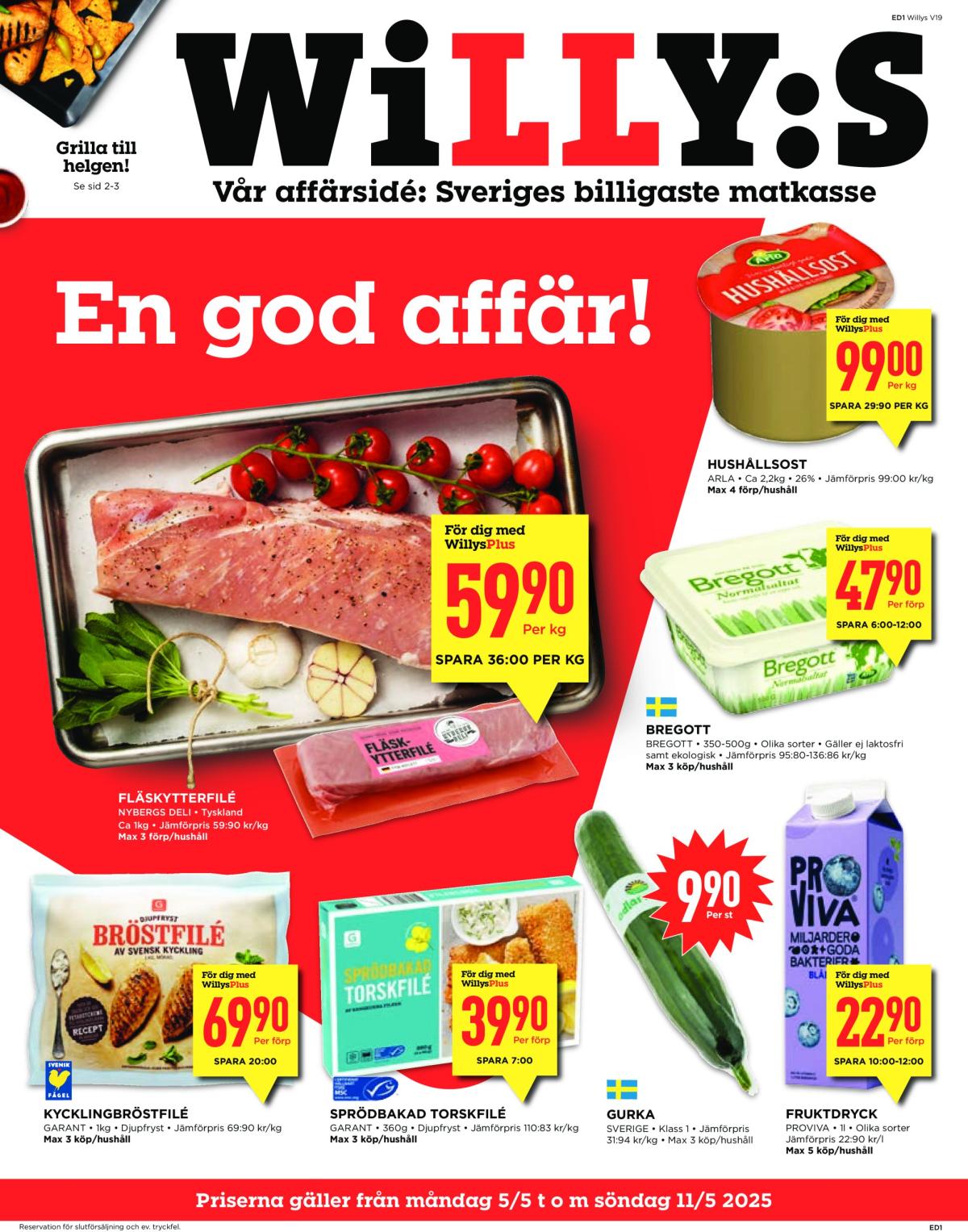 Willy's-reklambladet giltigt från 05/05 - 11/05