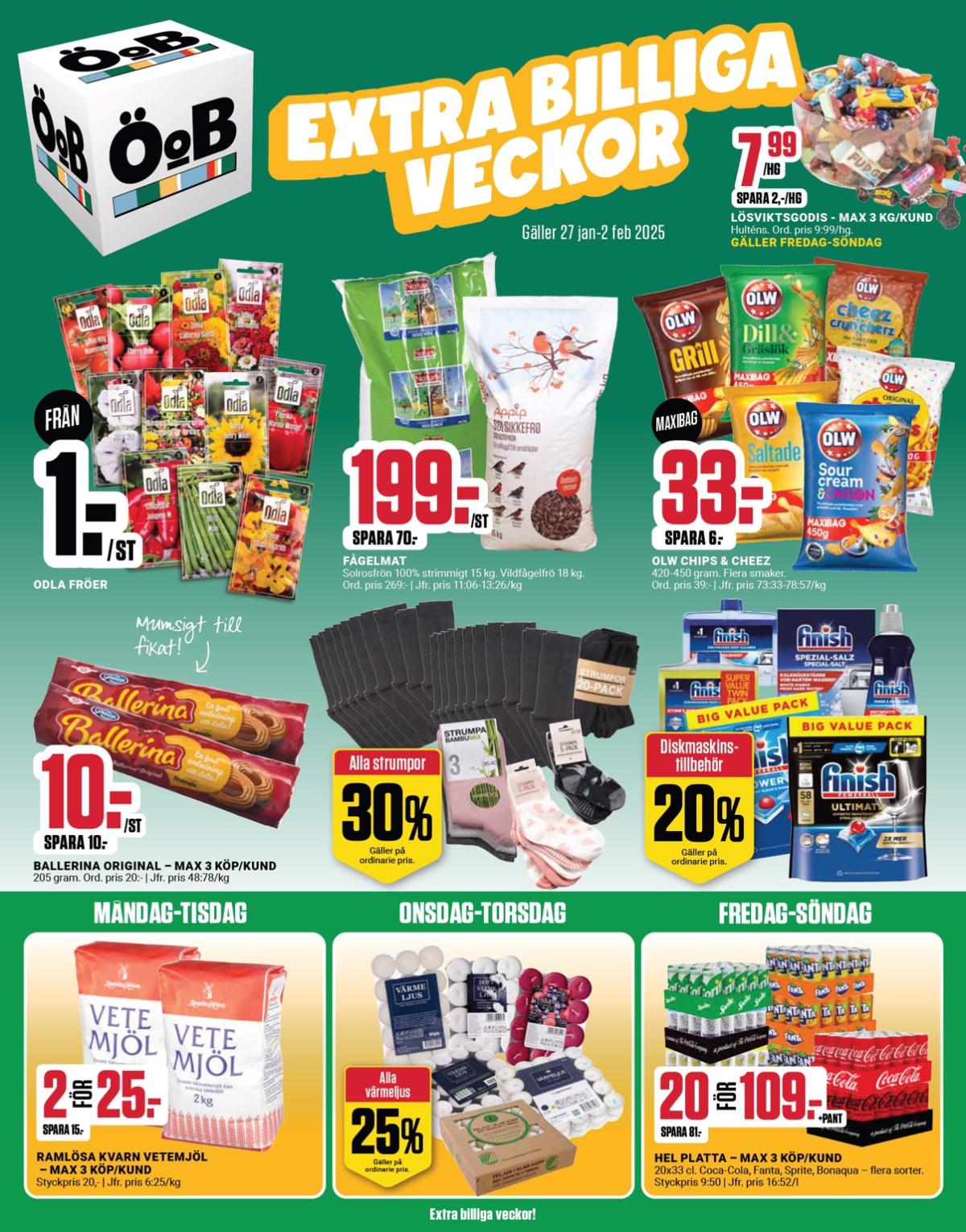 ÖoB-reklambladet giltigt från 27/01 - 02/02