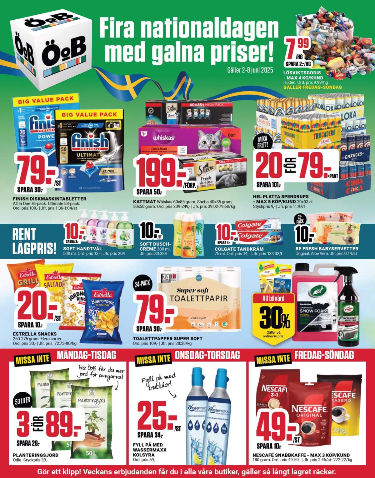ÖoB-reklambladet giltigt från 02/06 - 08/06