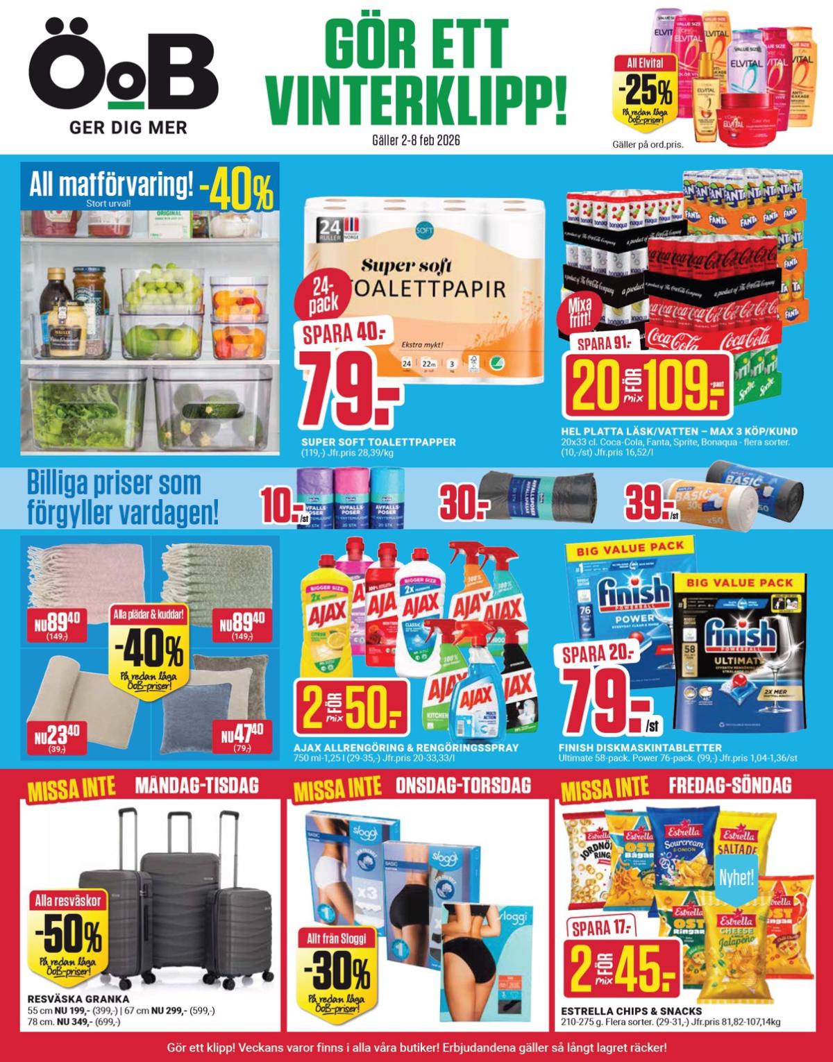 ÖoB-reklambladet giltigt från 02/02/2026 - 08/02/2026