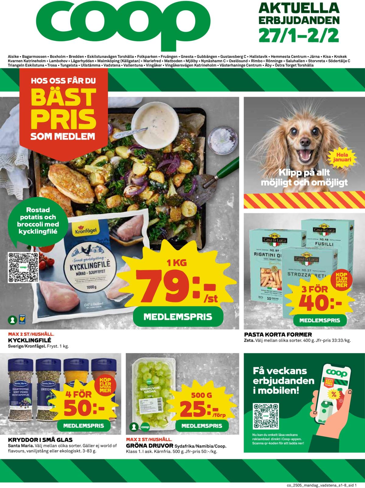 Coop-reklambladet giltigt från 27/01 - 02/02