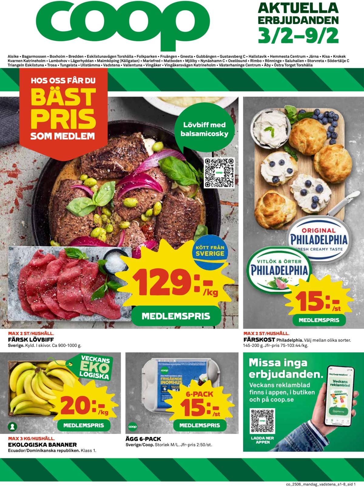 Coop-reklambladet giltigt från 03/02 - 09/02