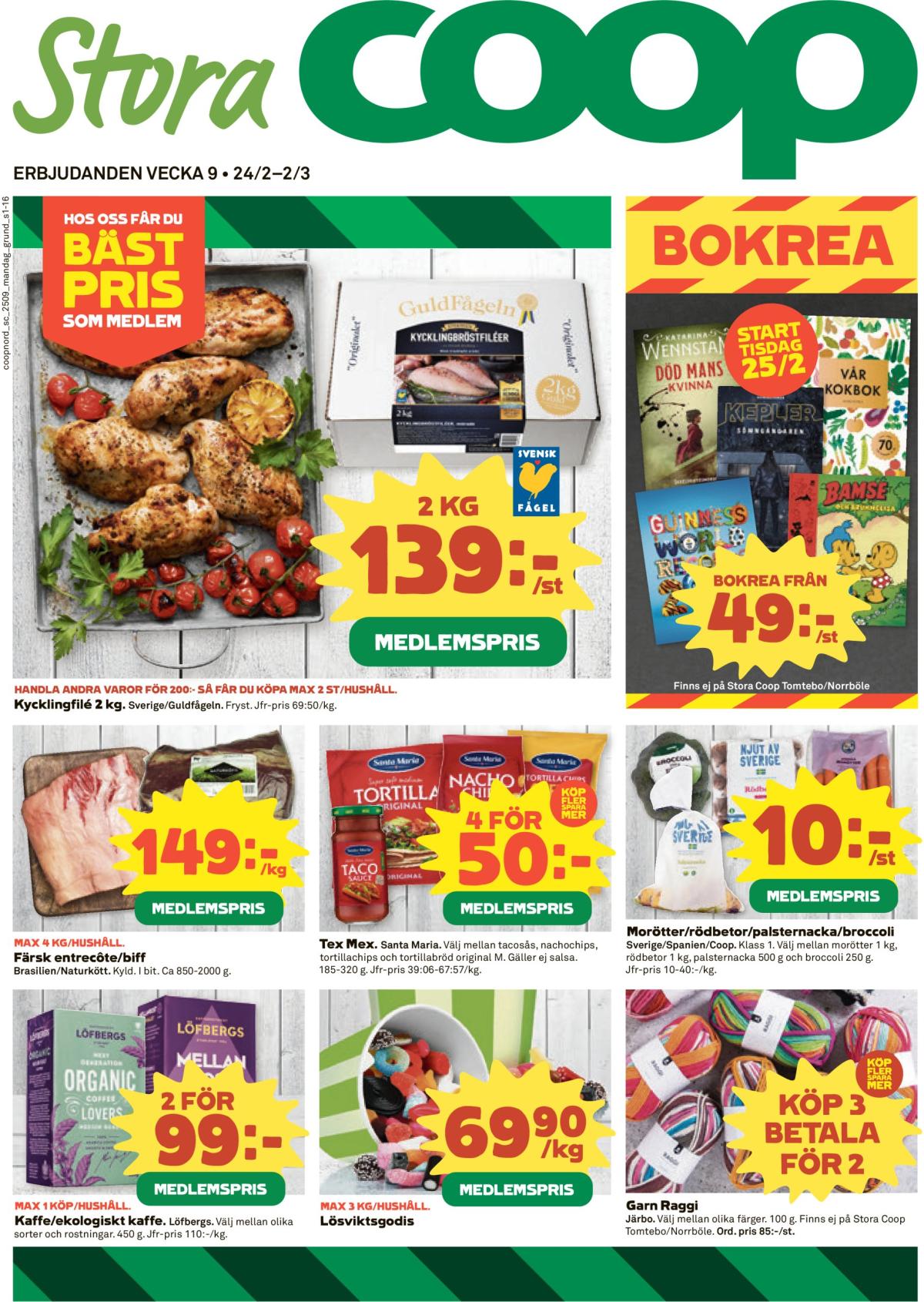 Stora Coop-reklambladet giltigt från 24/02 - 02/03